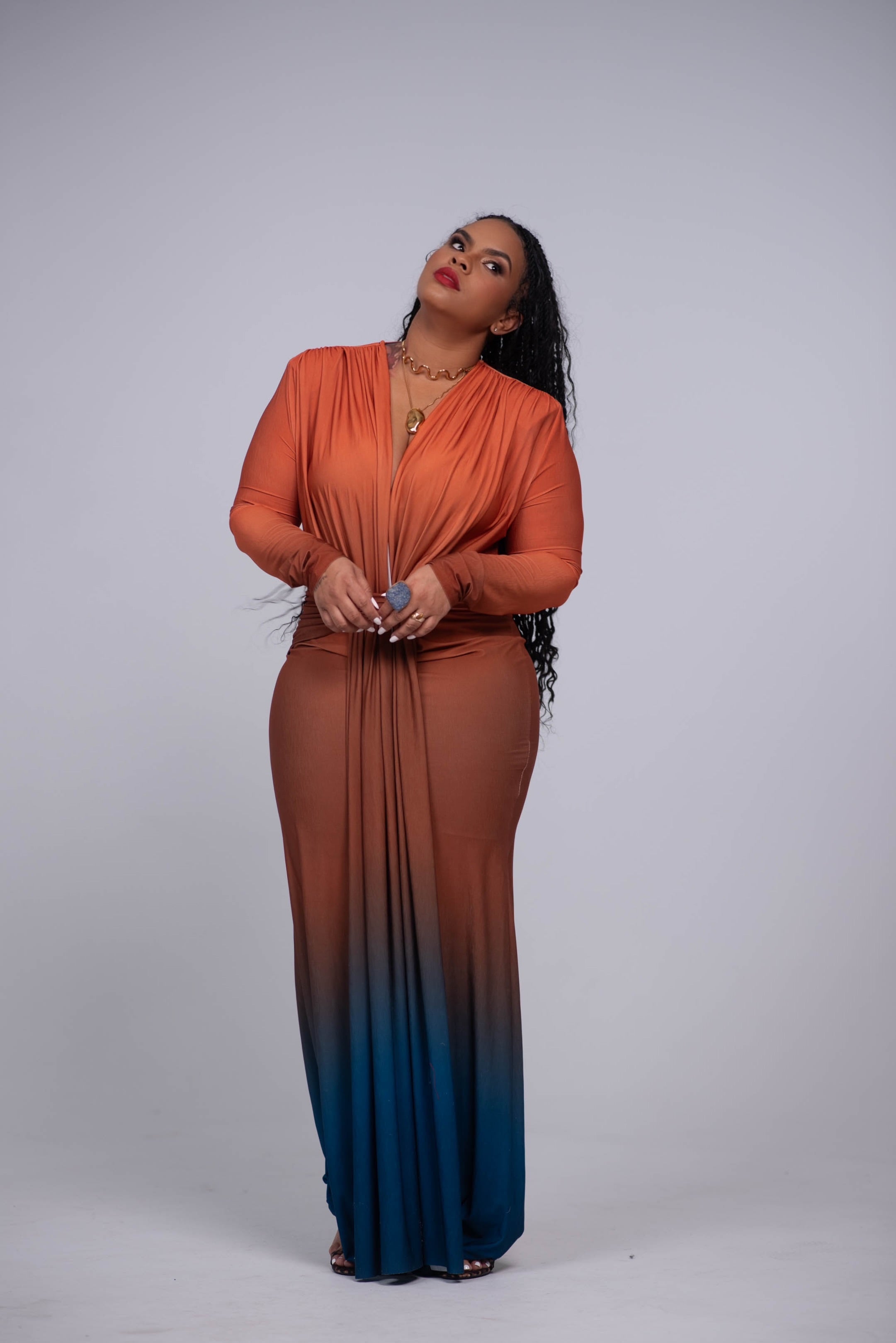 Odyssey Ombre Maxi Dress