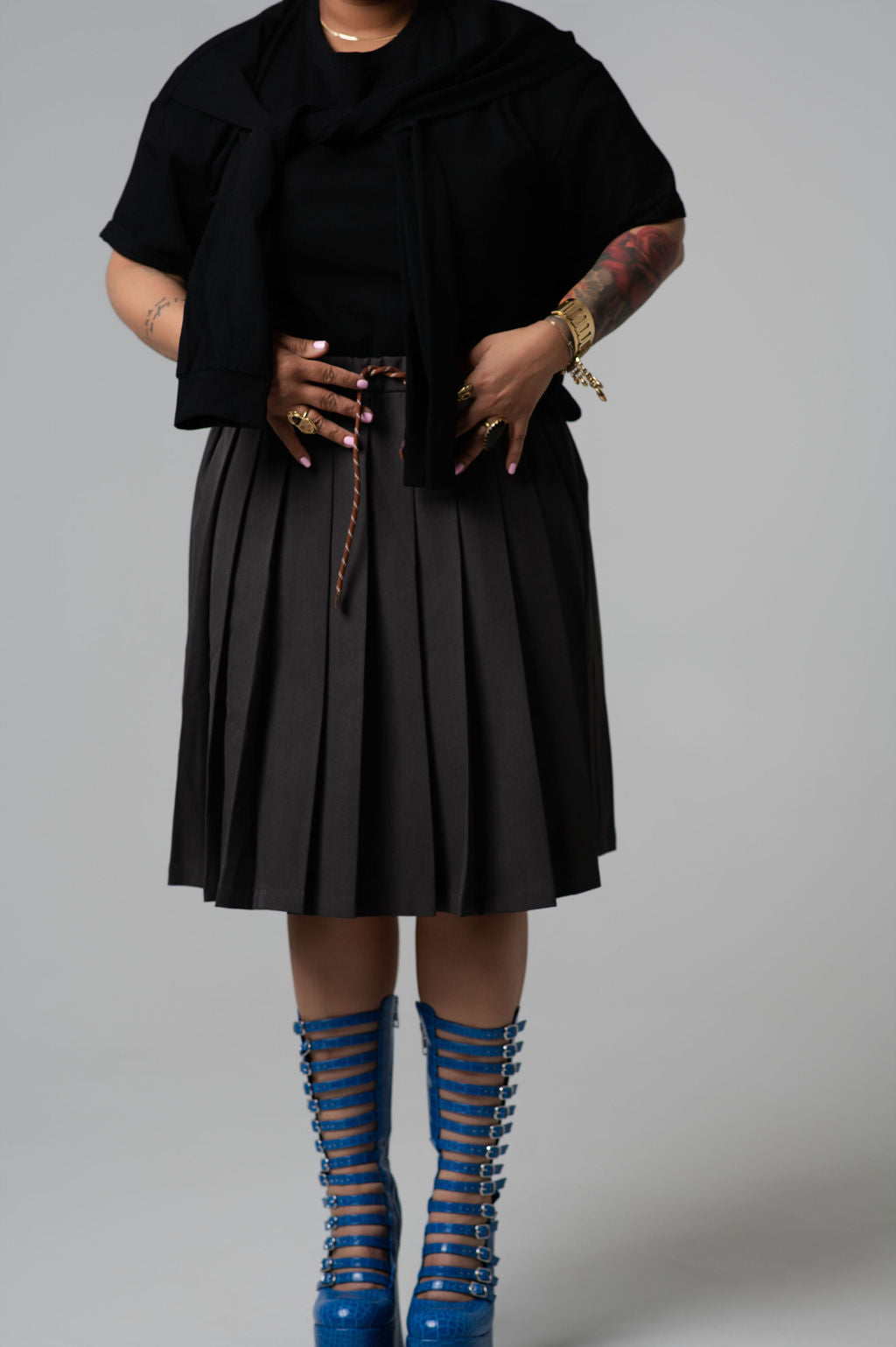 Prep Pleated Skirt