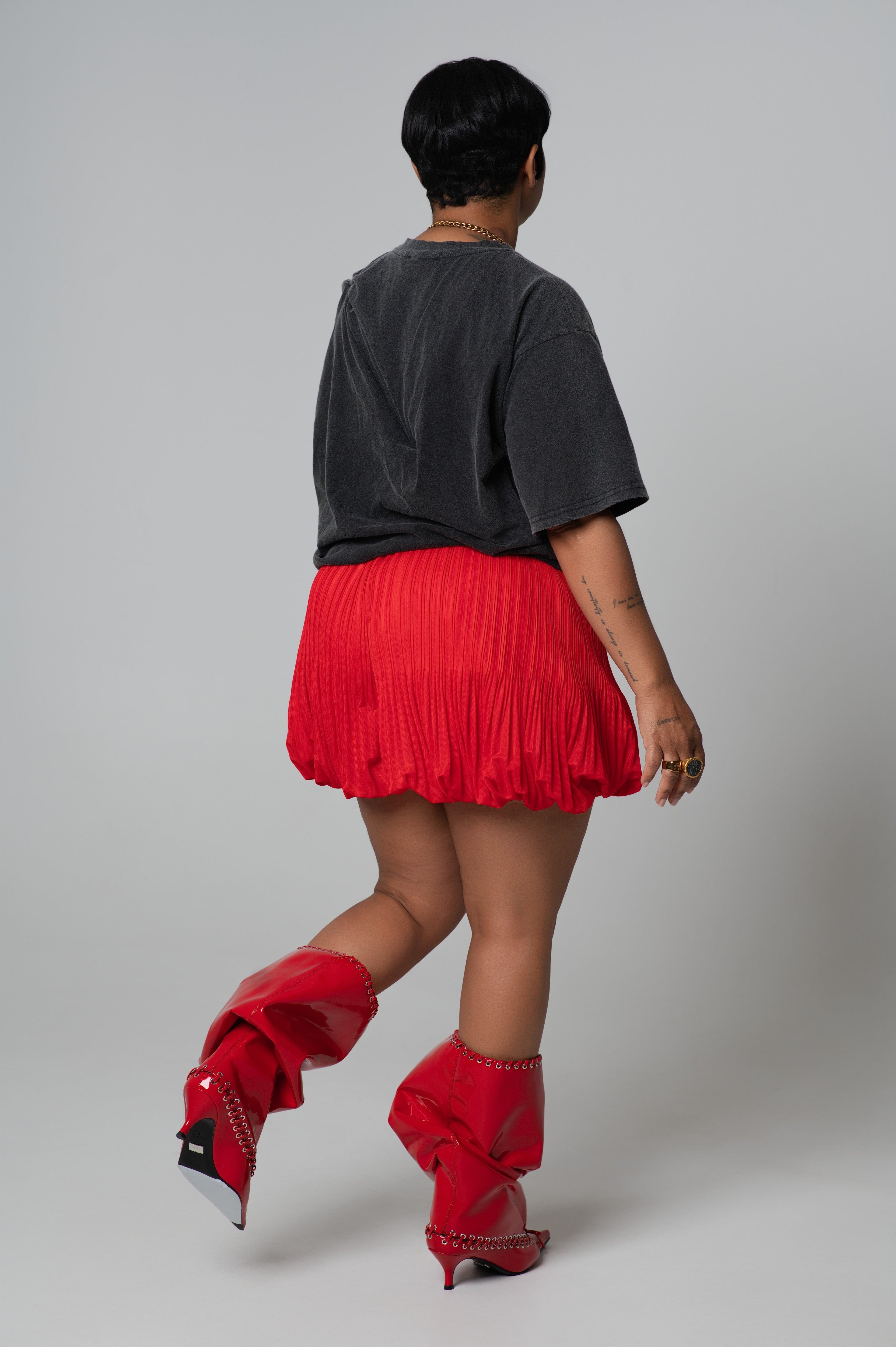 Accordion Balloon Shorts