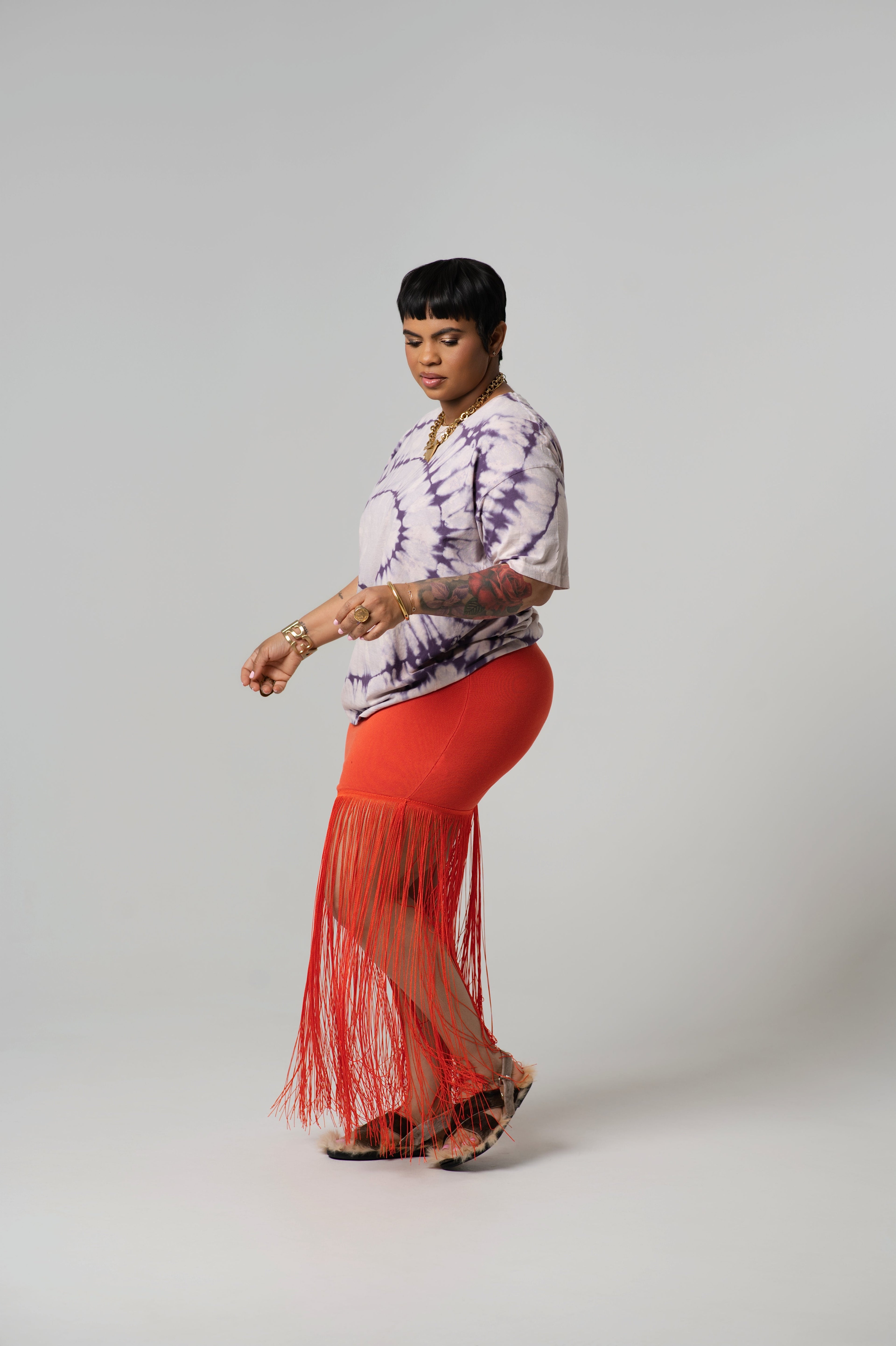 Frenchie Fringe Skirt