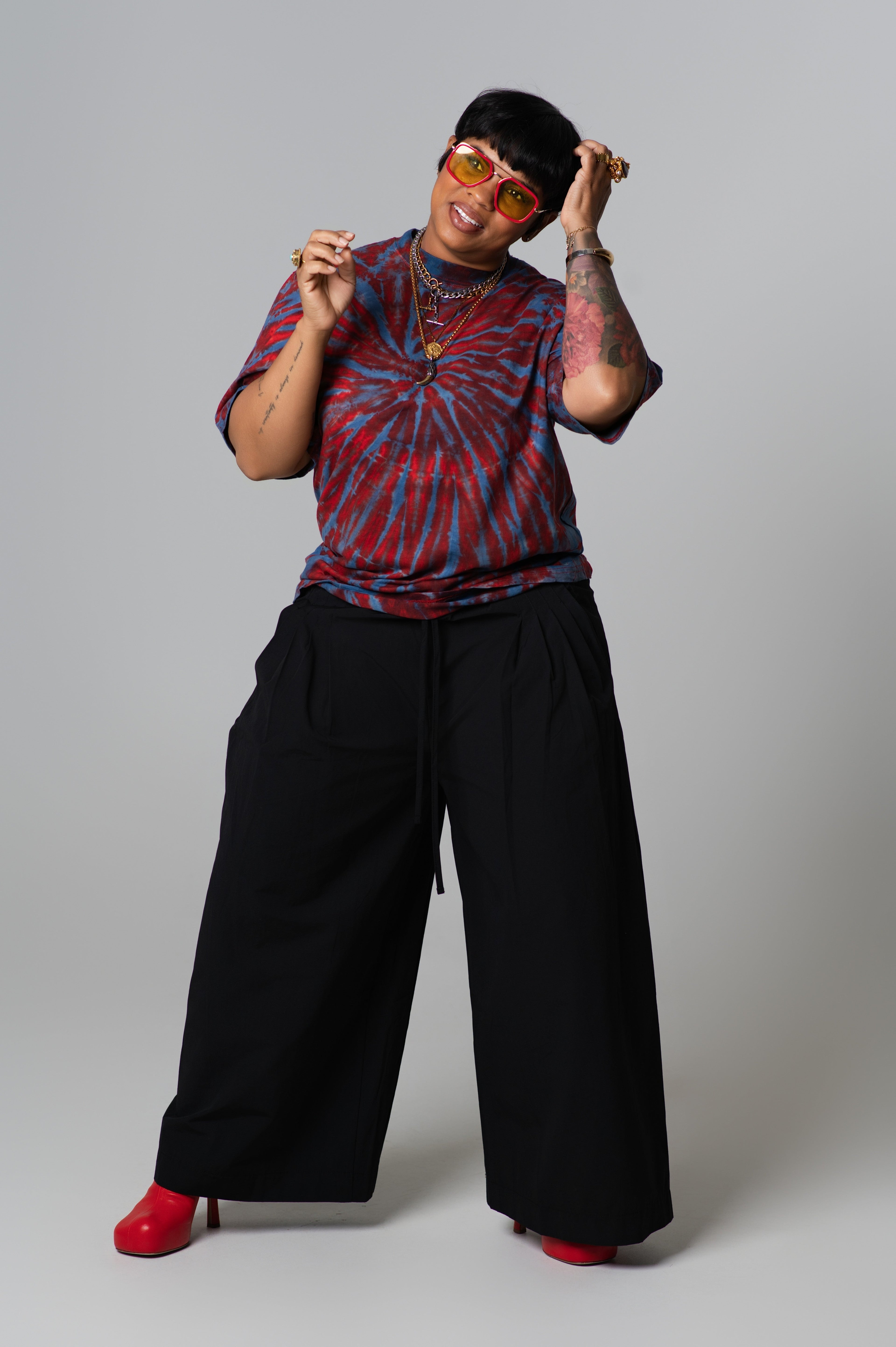 Nori Nylon Culottes