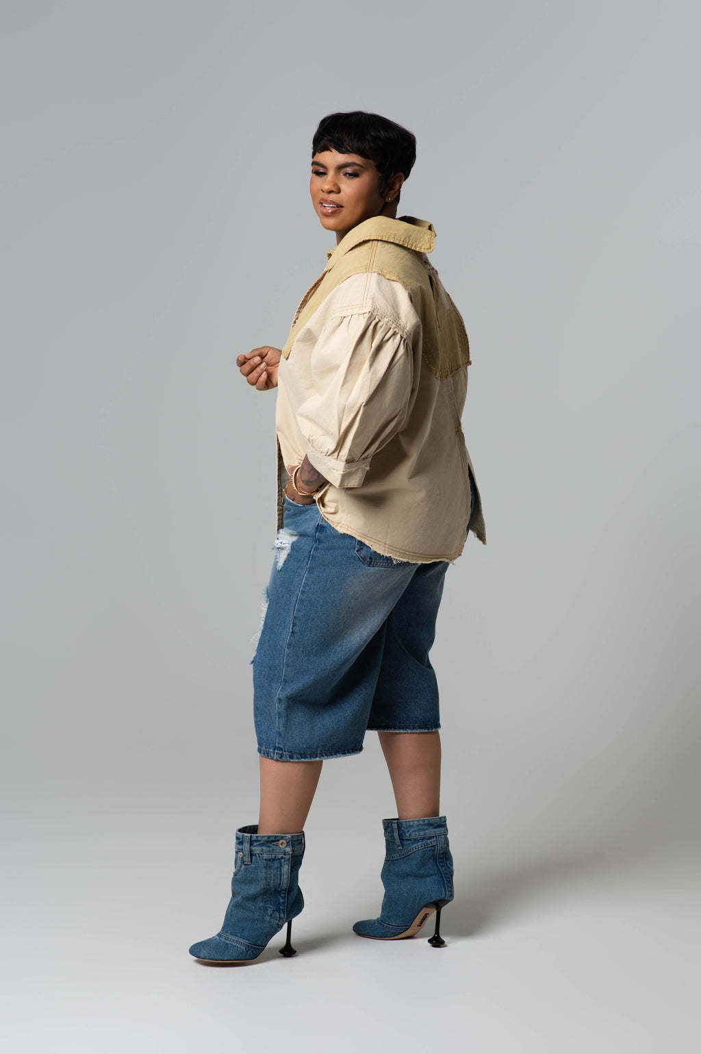 Bambi Denim Jorts