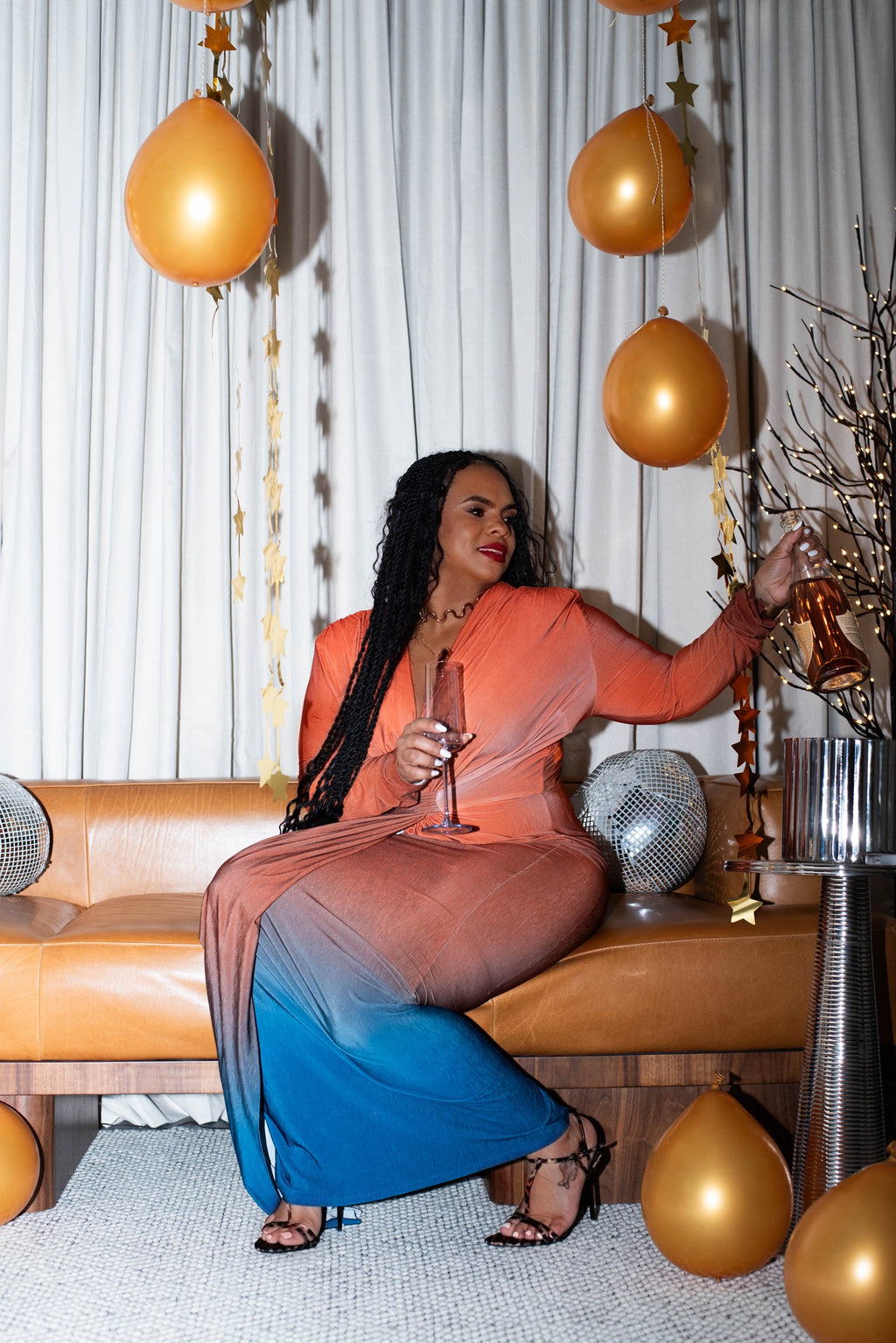 Odyssey Ombre Maxi Dress