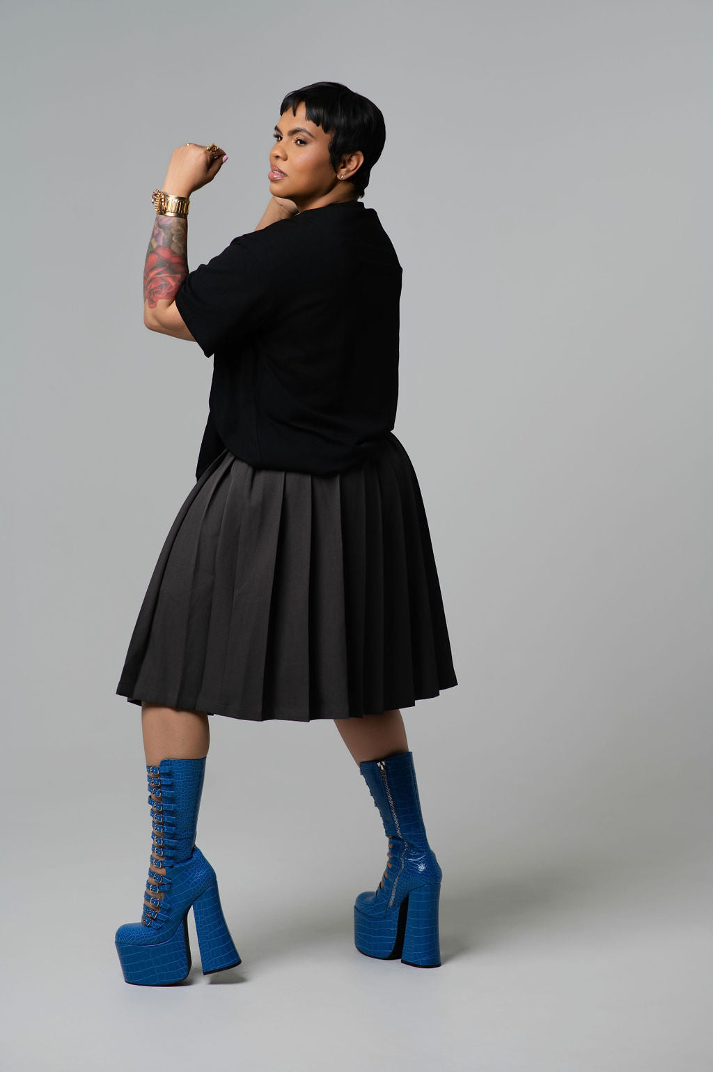 Prep Pleated Skirt