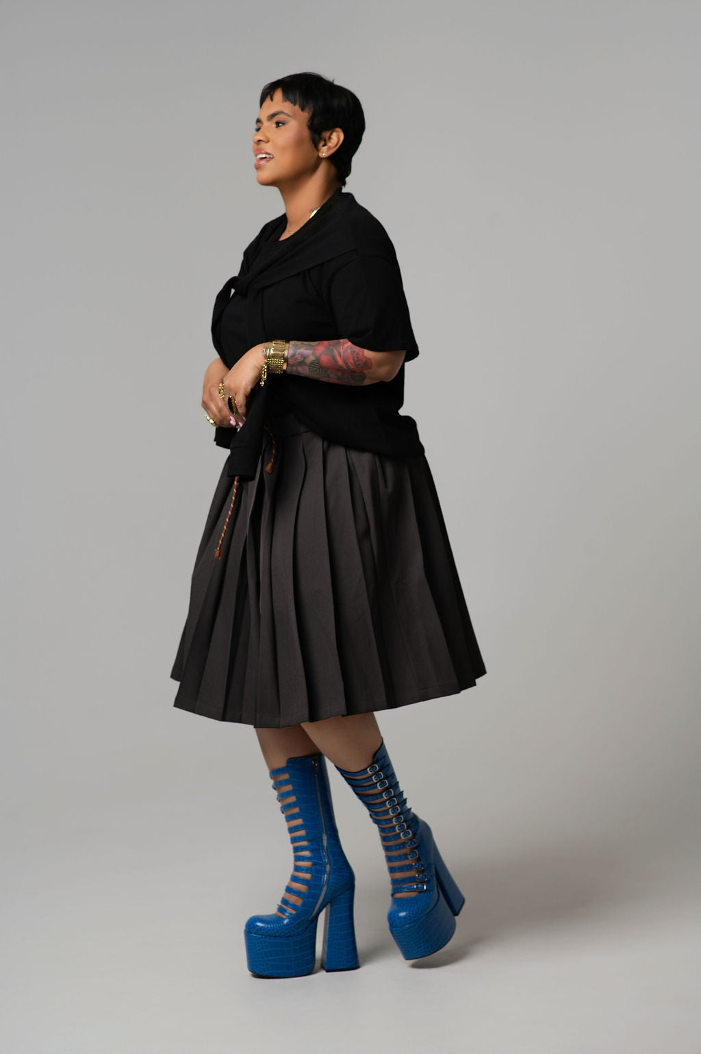 Prep Pleated Skirt