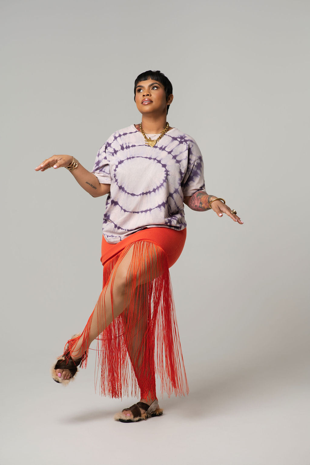 Frenchie Fringe Skirt