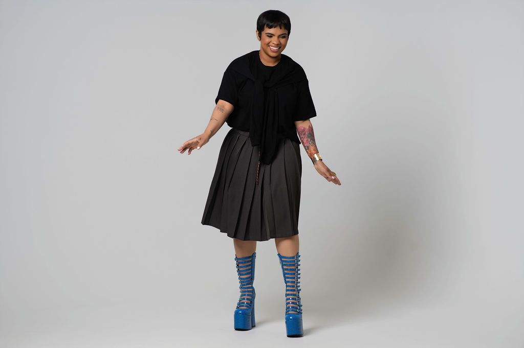 Prep Pleated Skirt