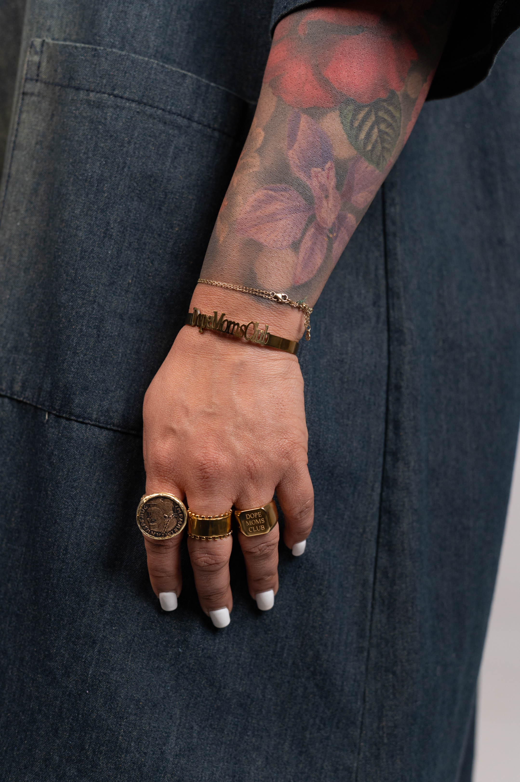 Dope Moms Club Mini Cuff