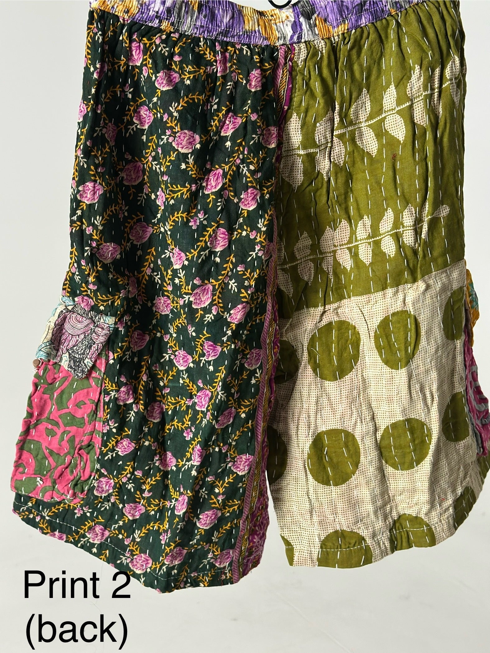 Patchwork Cargo Shorts