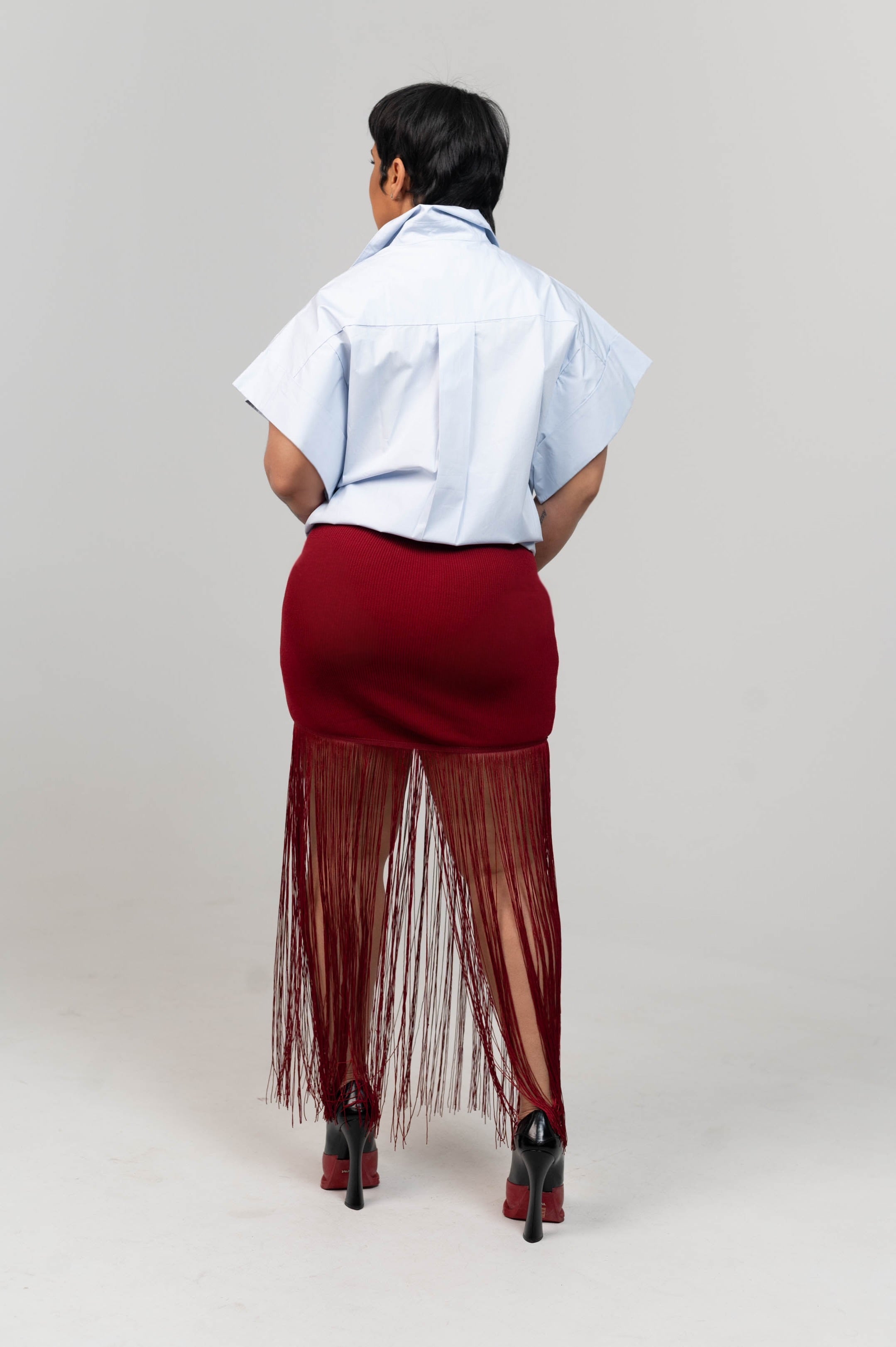 Frenchie Fringe Skirt