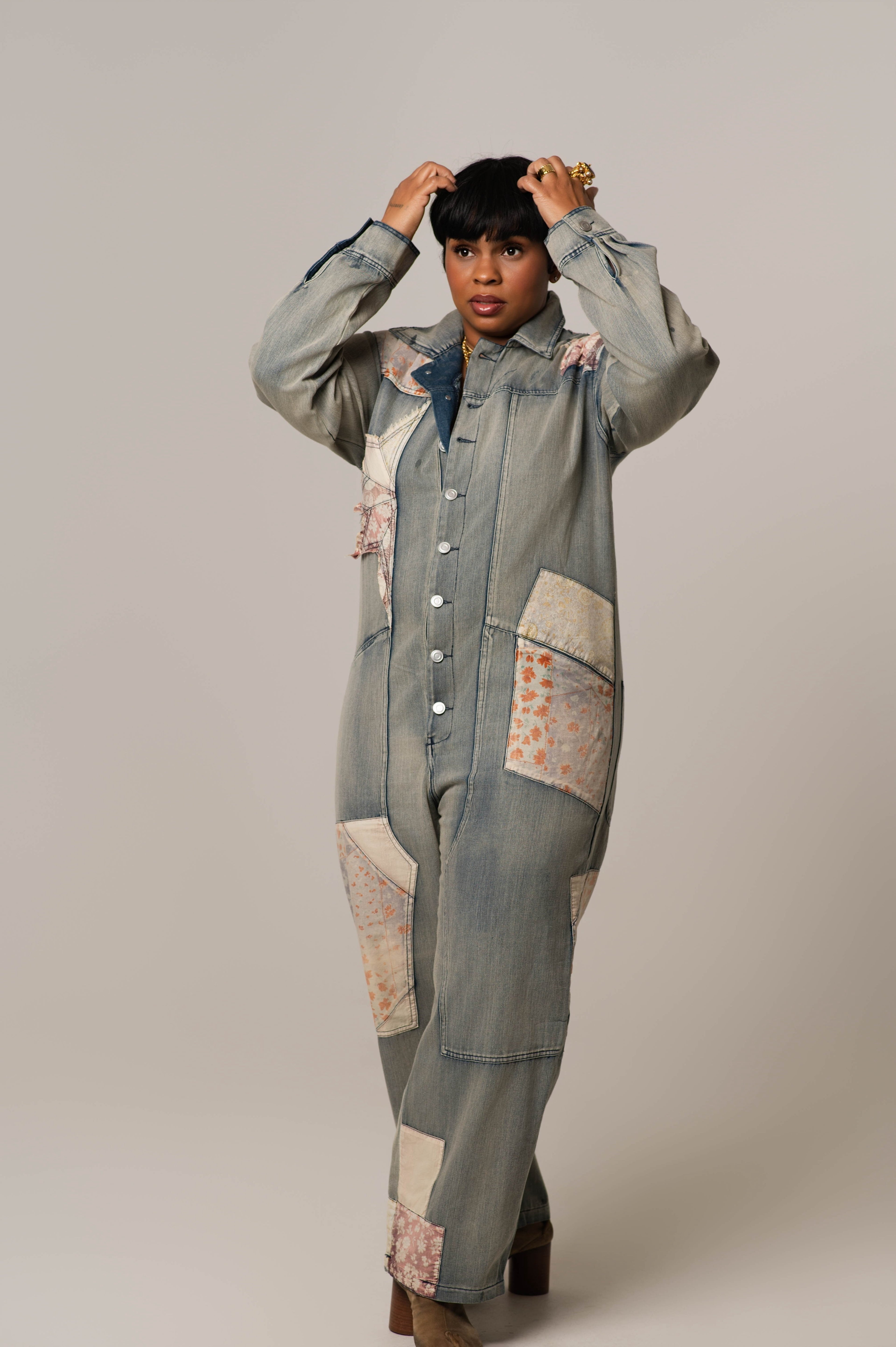 Daria Denim Coverall