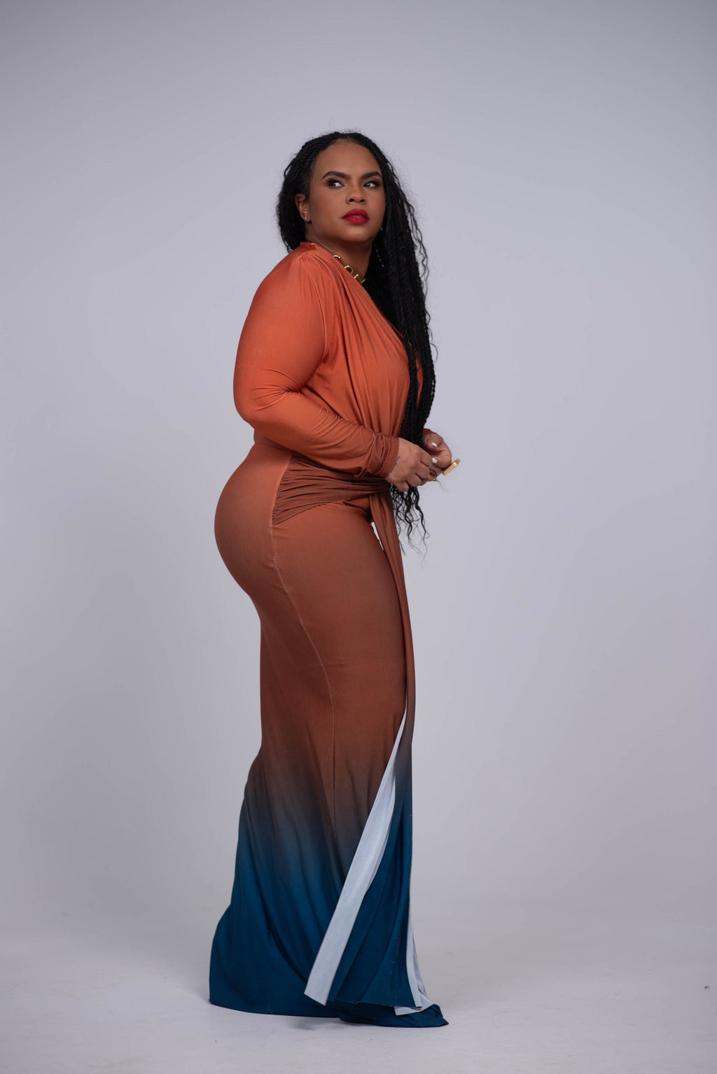 Odyssey Ombre Maxi Dress
