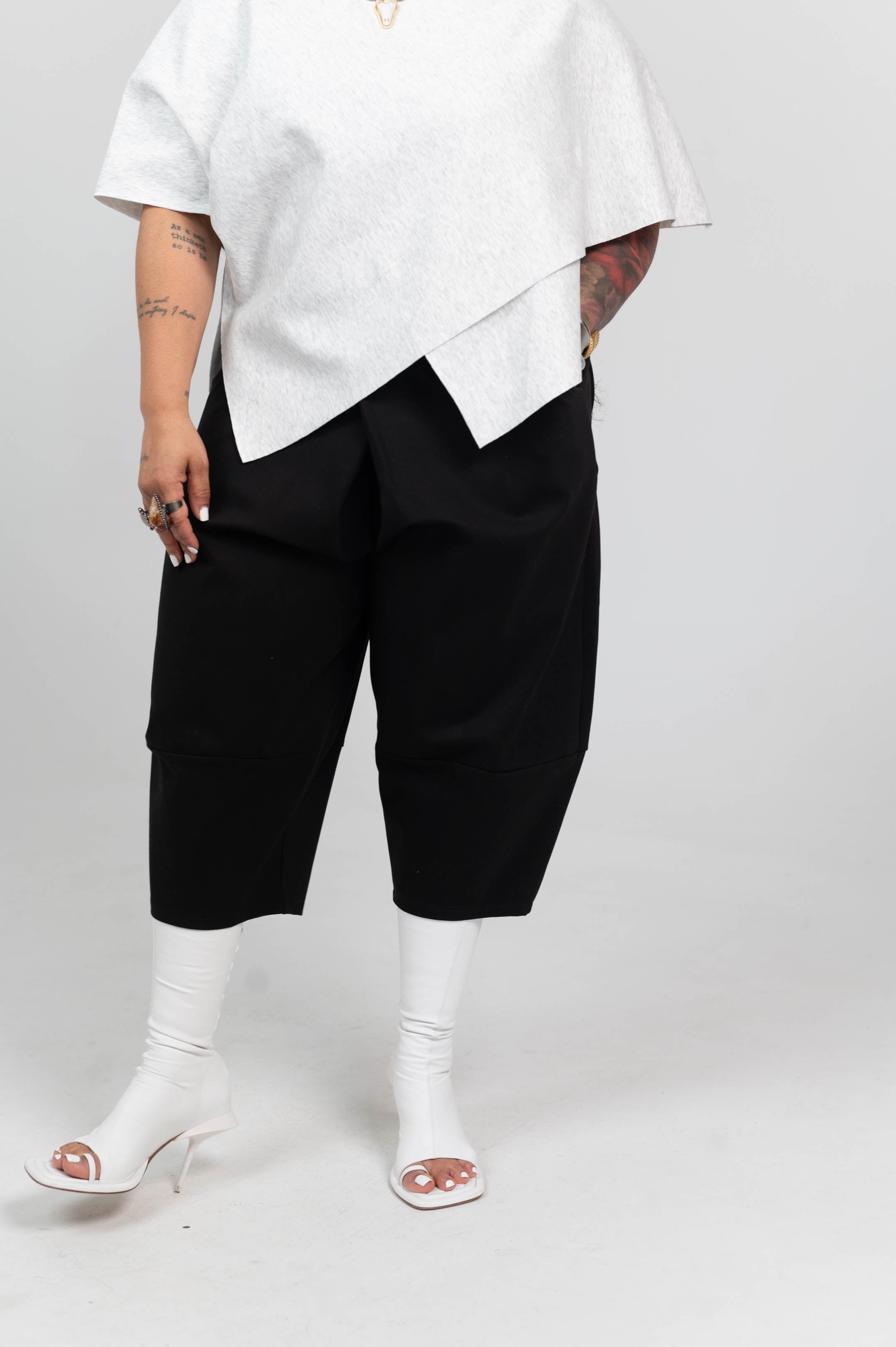 Rylan Black Cross Pants