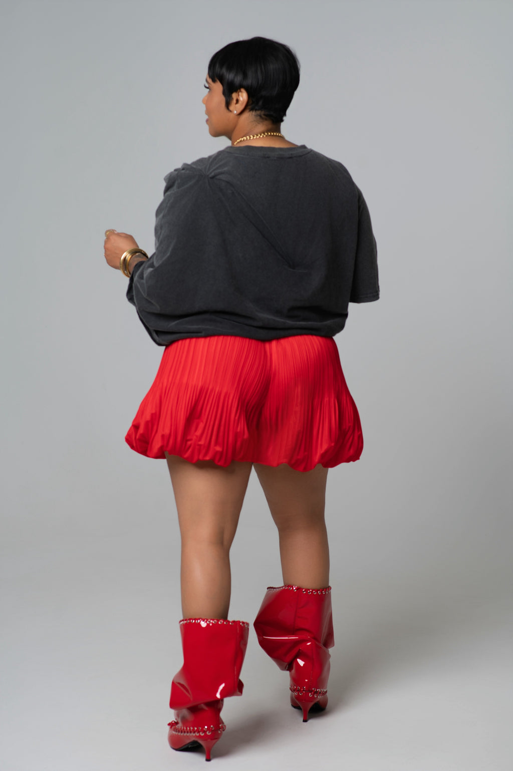 Accordion Balloon Shorts