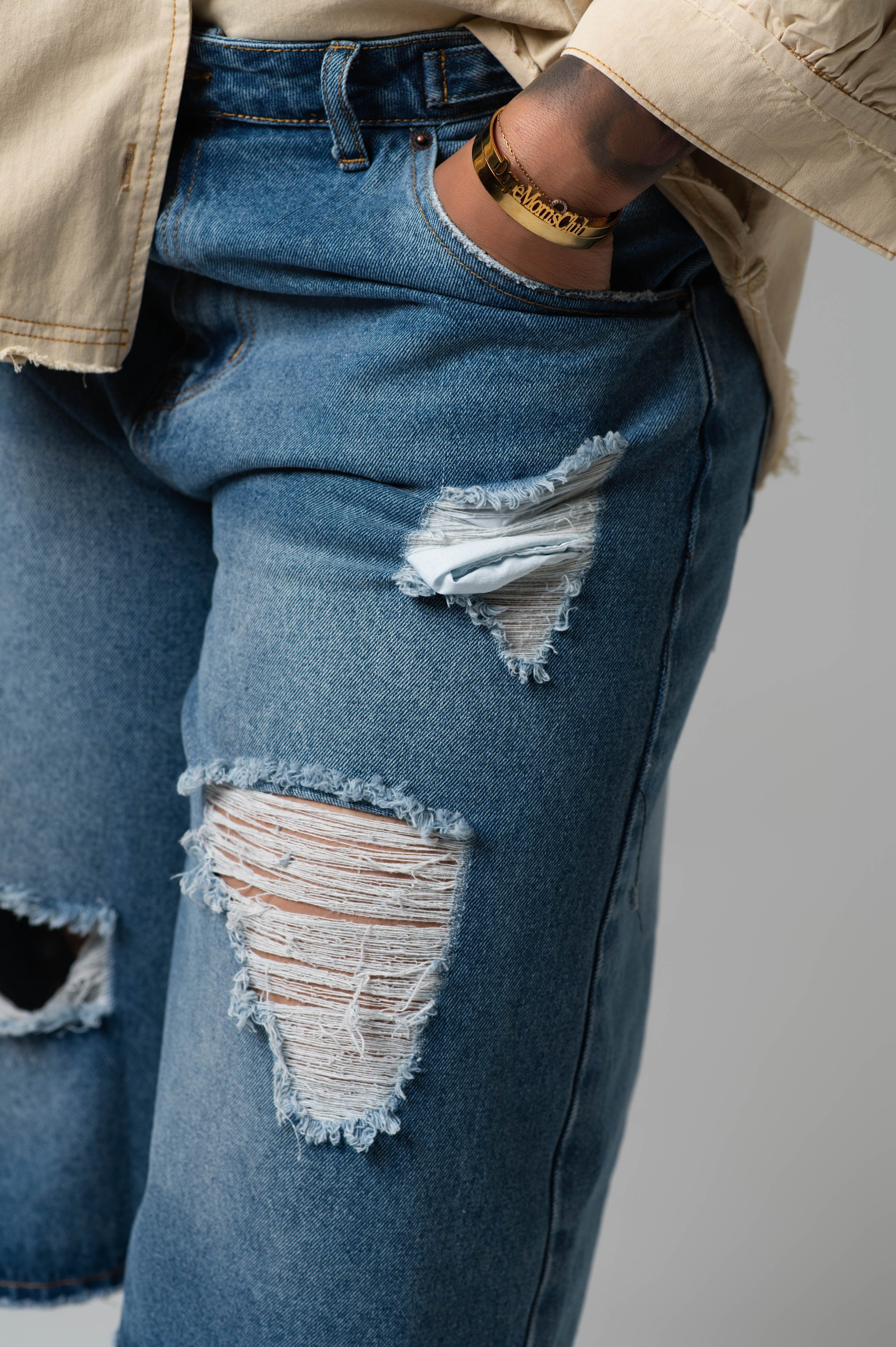 Bambi Denim Jorts