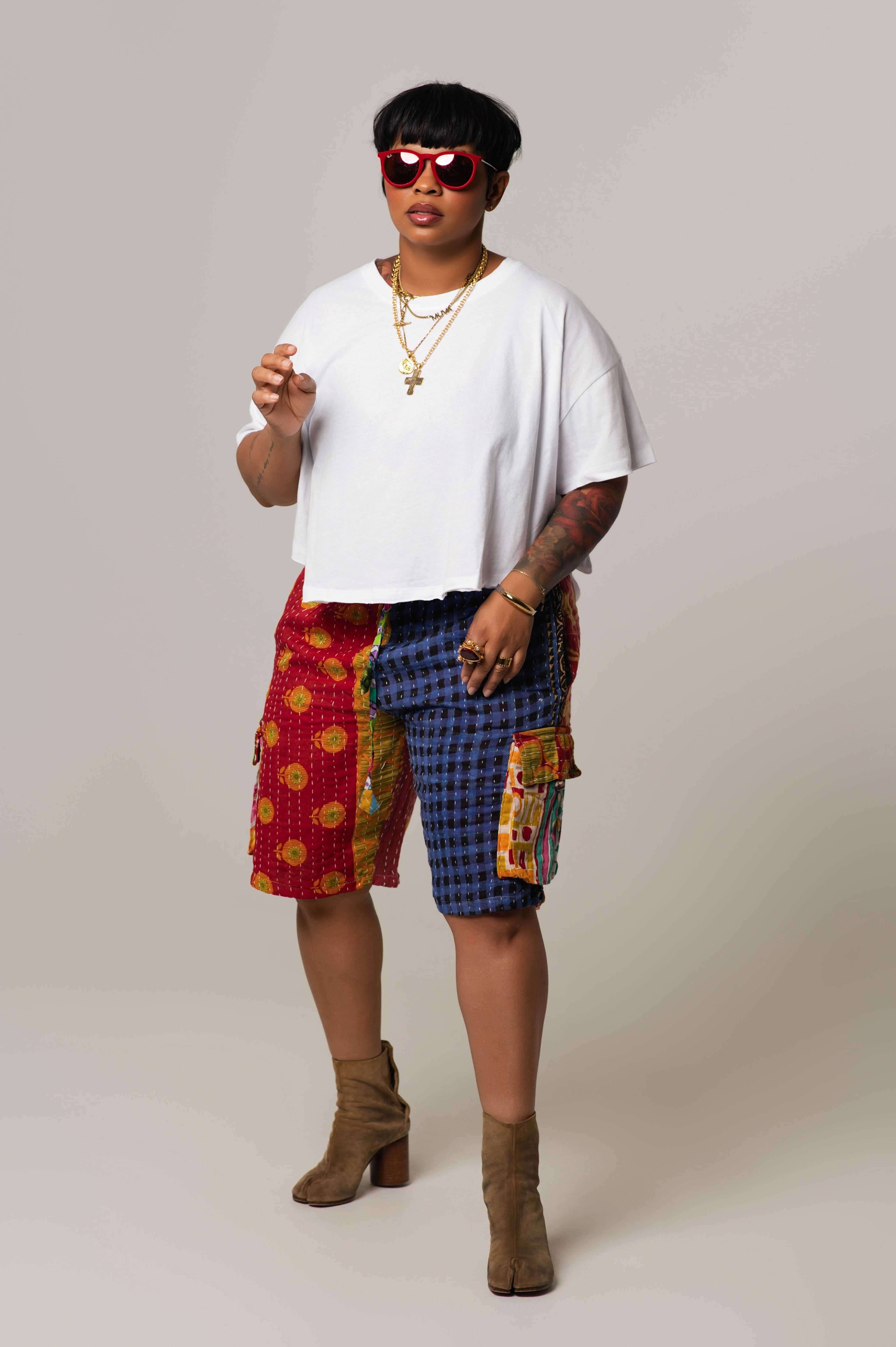Bibi Oversized Cropped Top