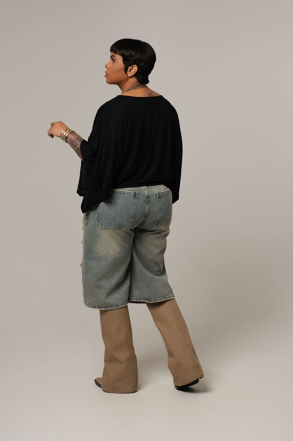 Bambi Denim Jorts