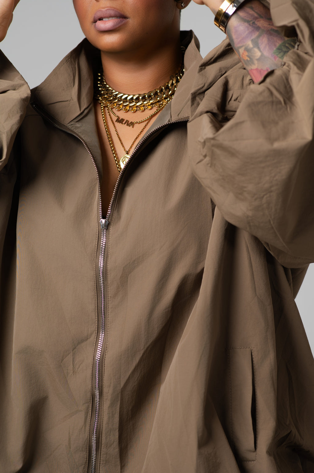 Nylon Bubble Jacket
