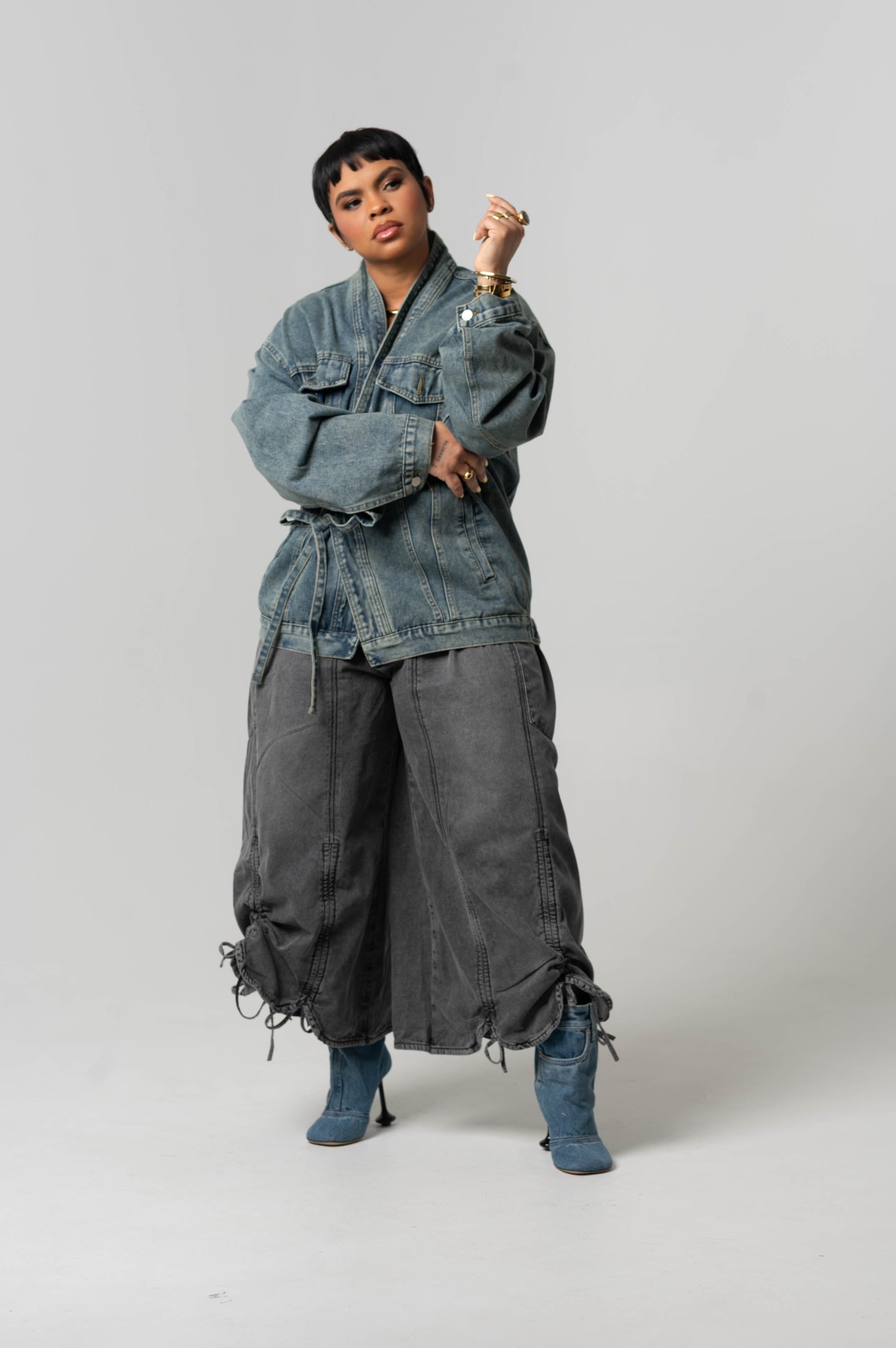 Dean Denim Kimono Jacket