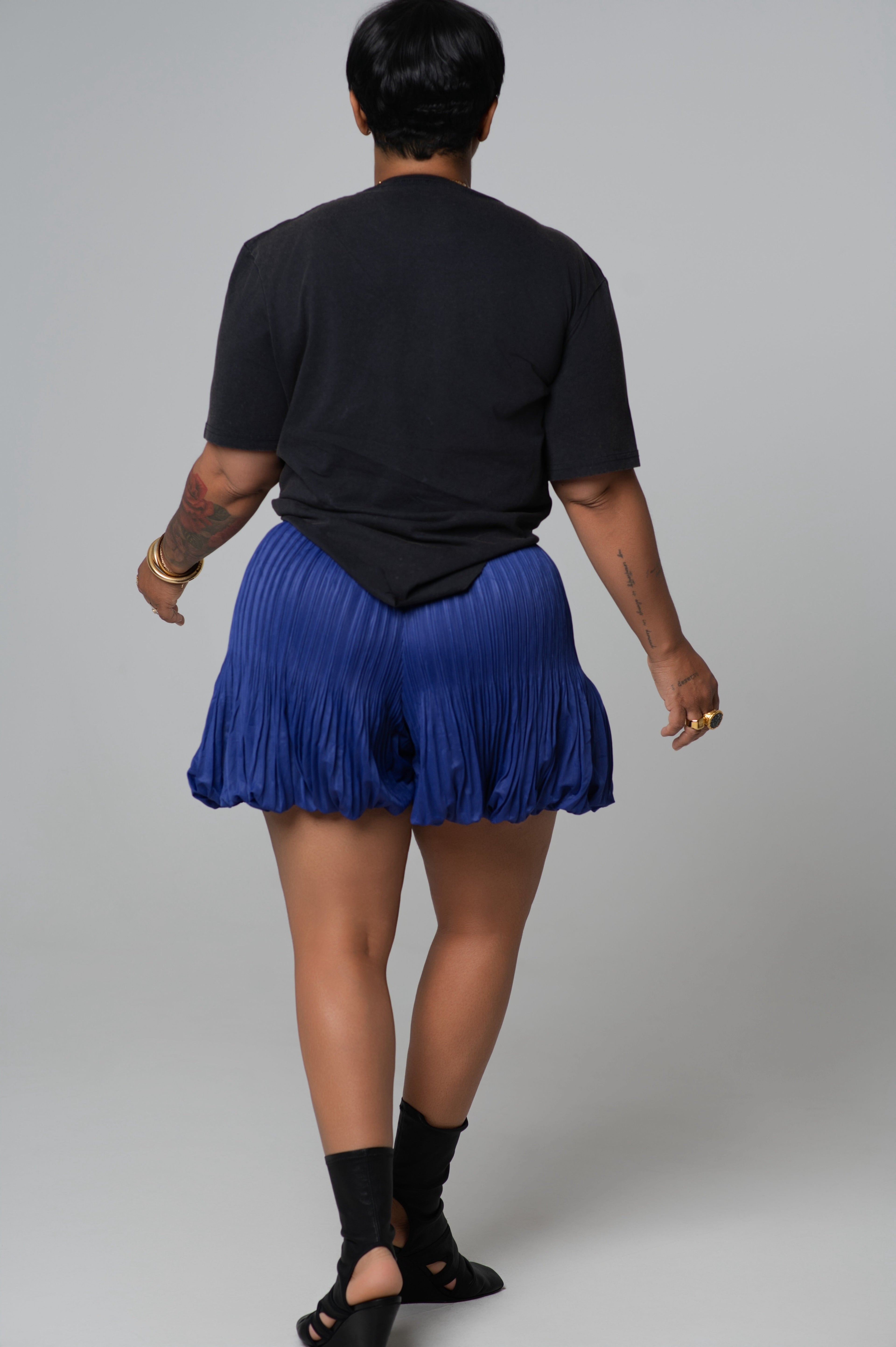 Accordion Balloon Shorts