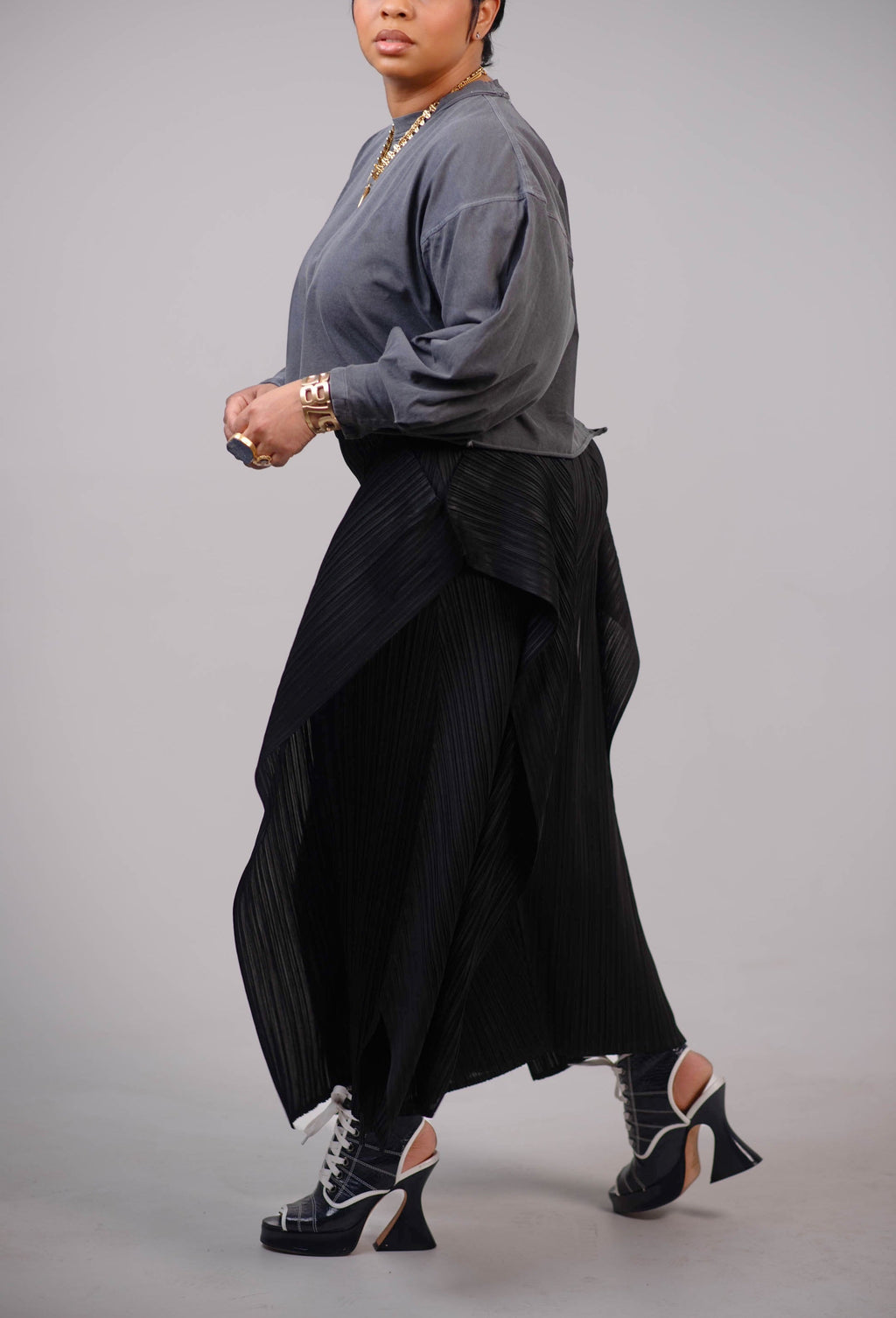 Hakama Accordion Pant