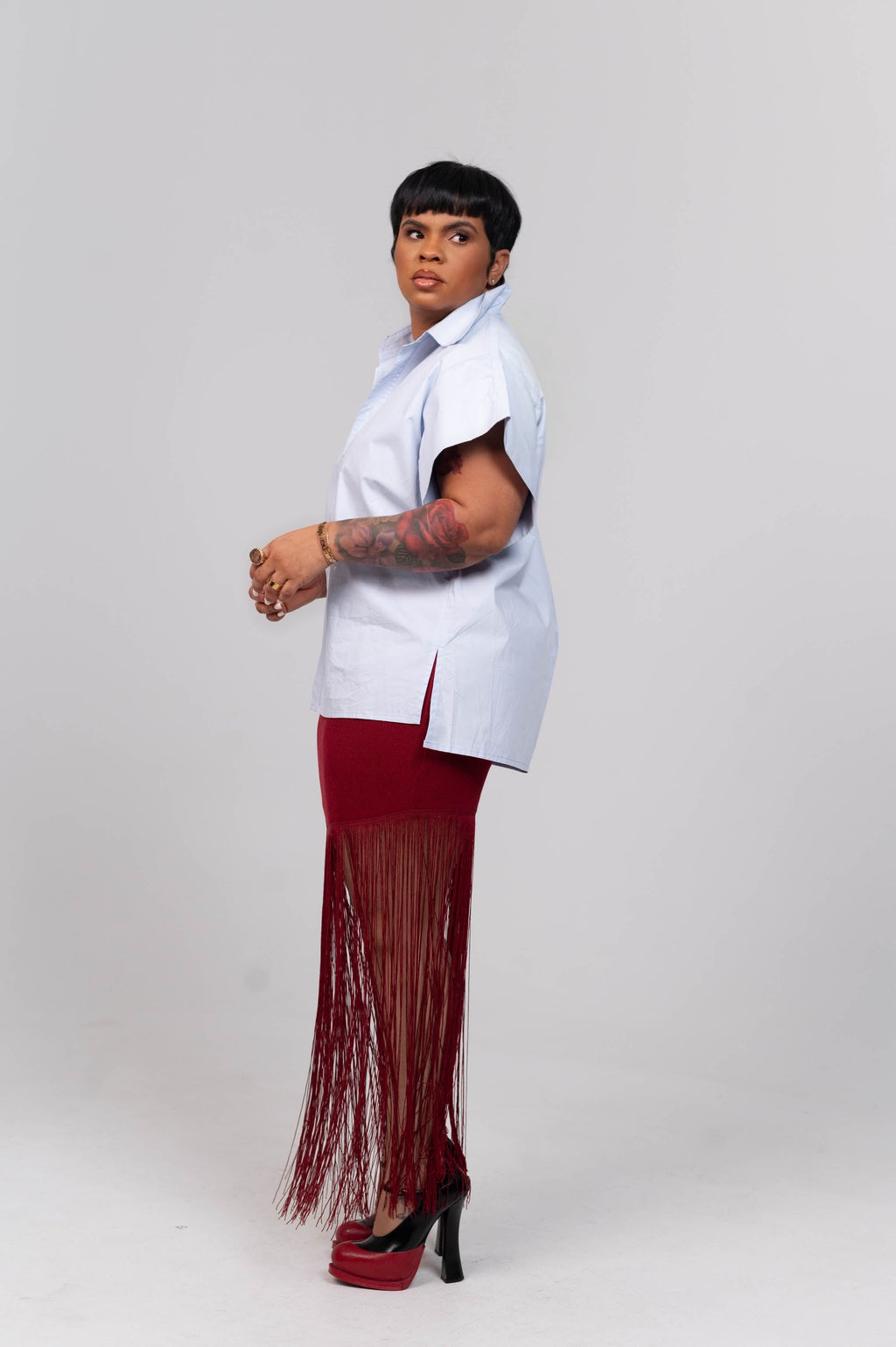 Frenchie Fringe Skirt