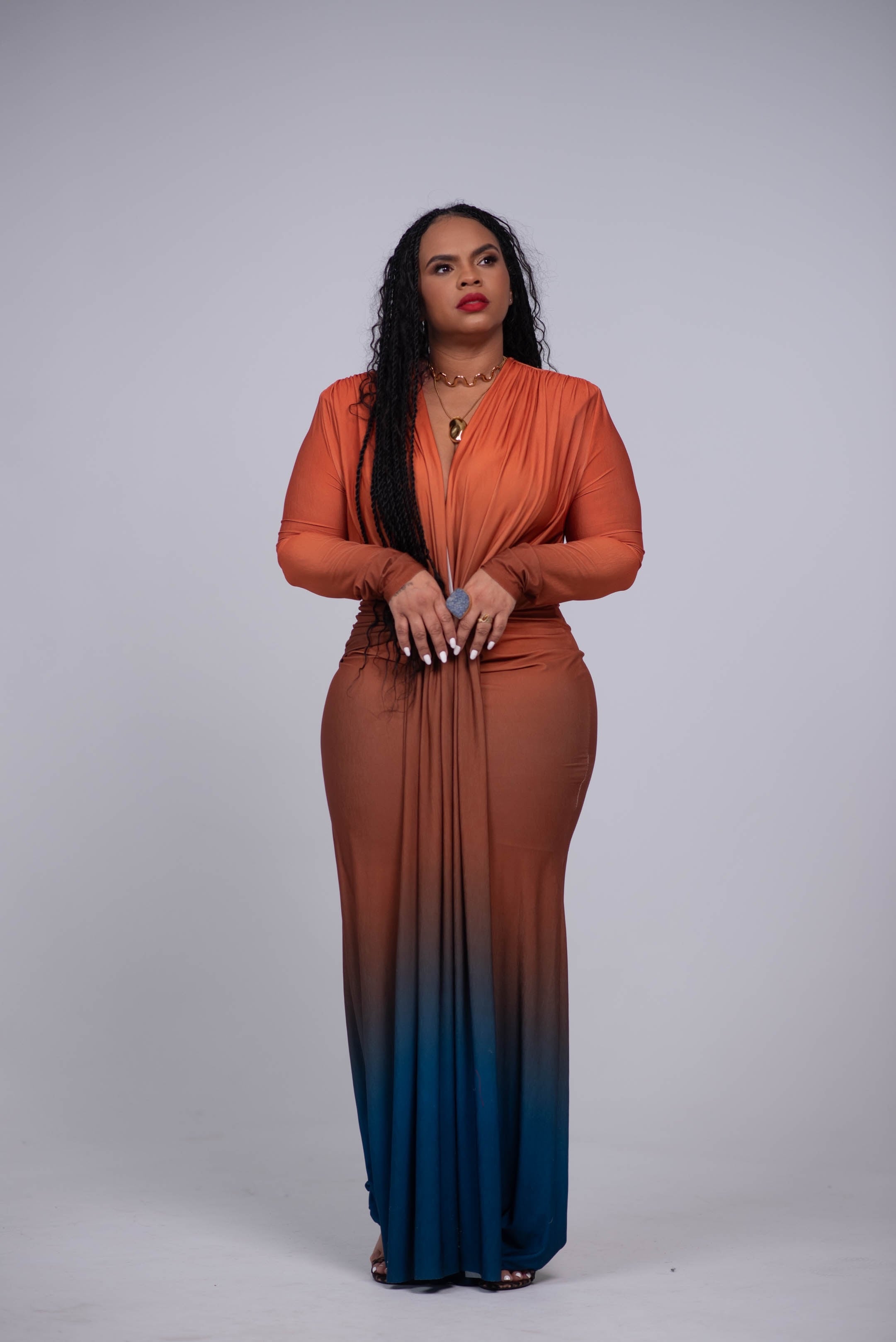 Odyssey Ombre Maxi Dress
