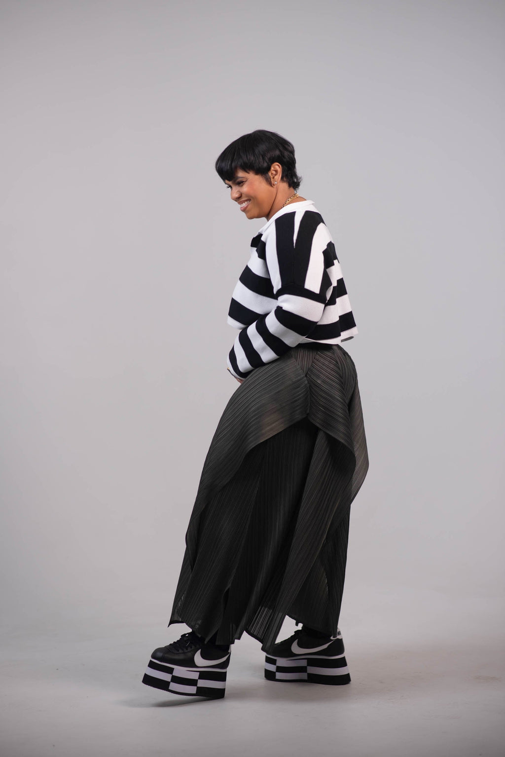 Hakama Accordion Pant
