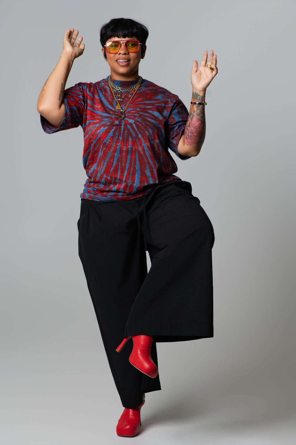 Nori Nylon Culottes