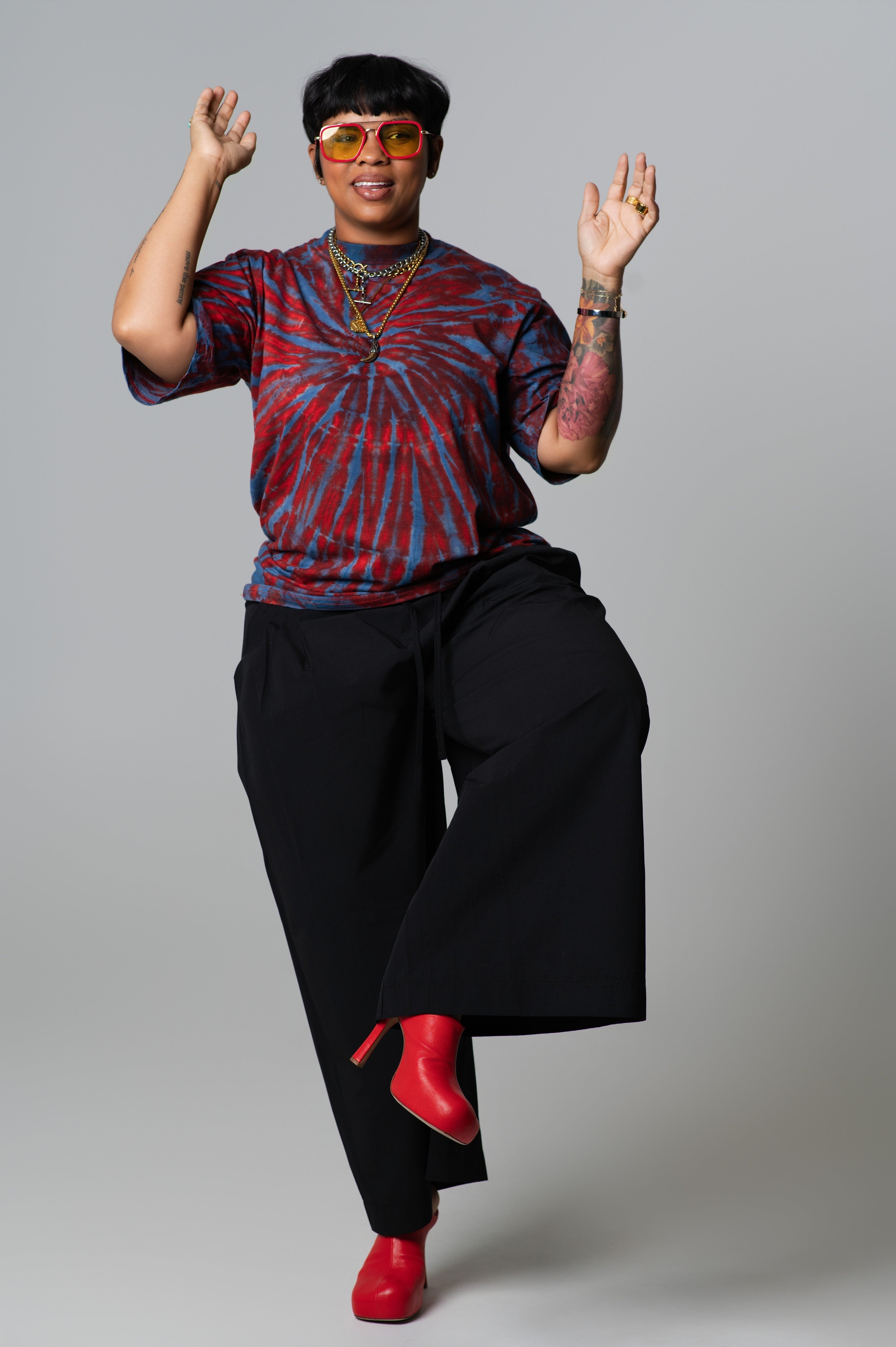 Nori Nylon Culottes
