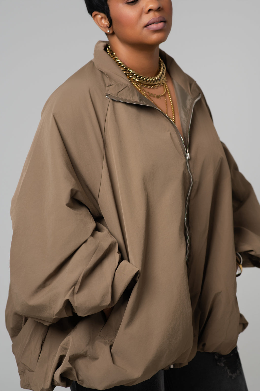 Nylon Bubble Jacket