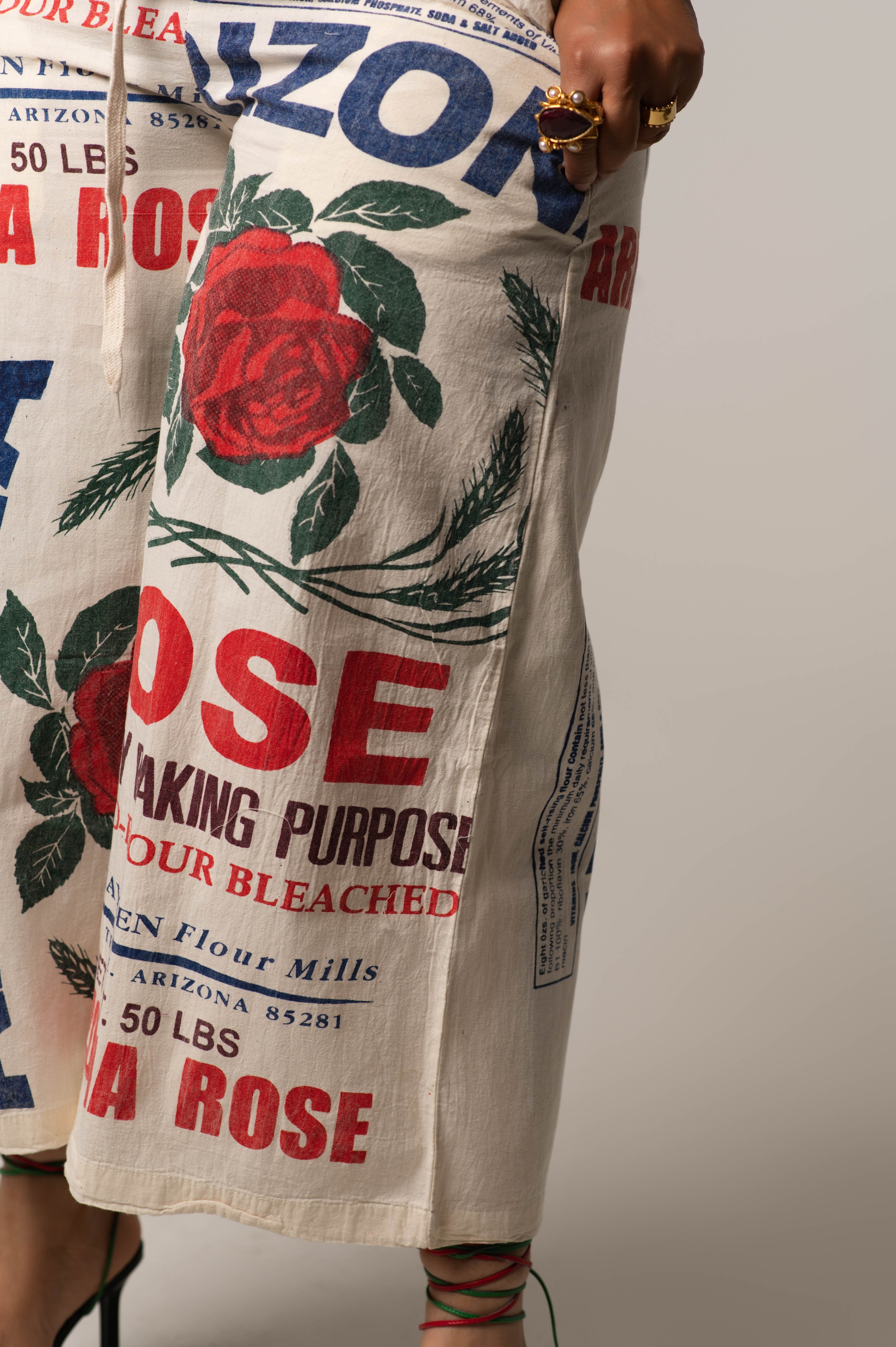 Rose Sack Culottes