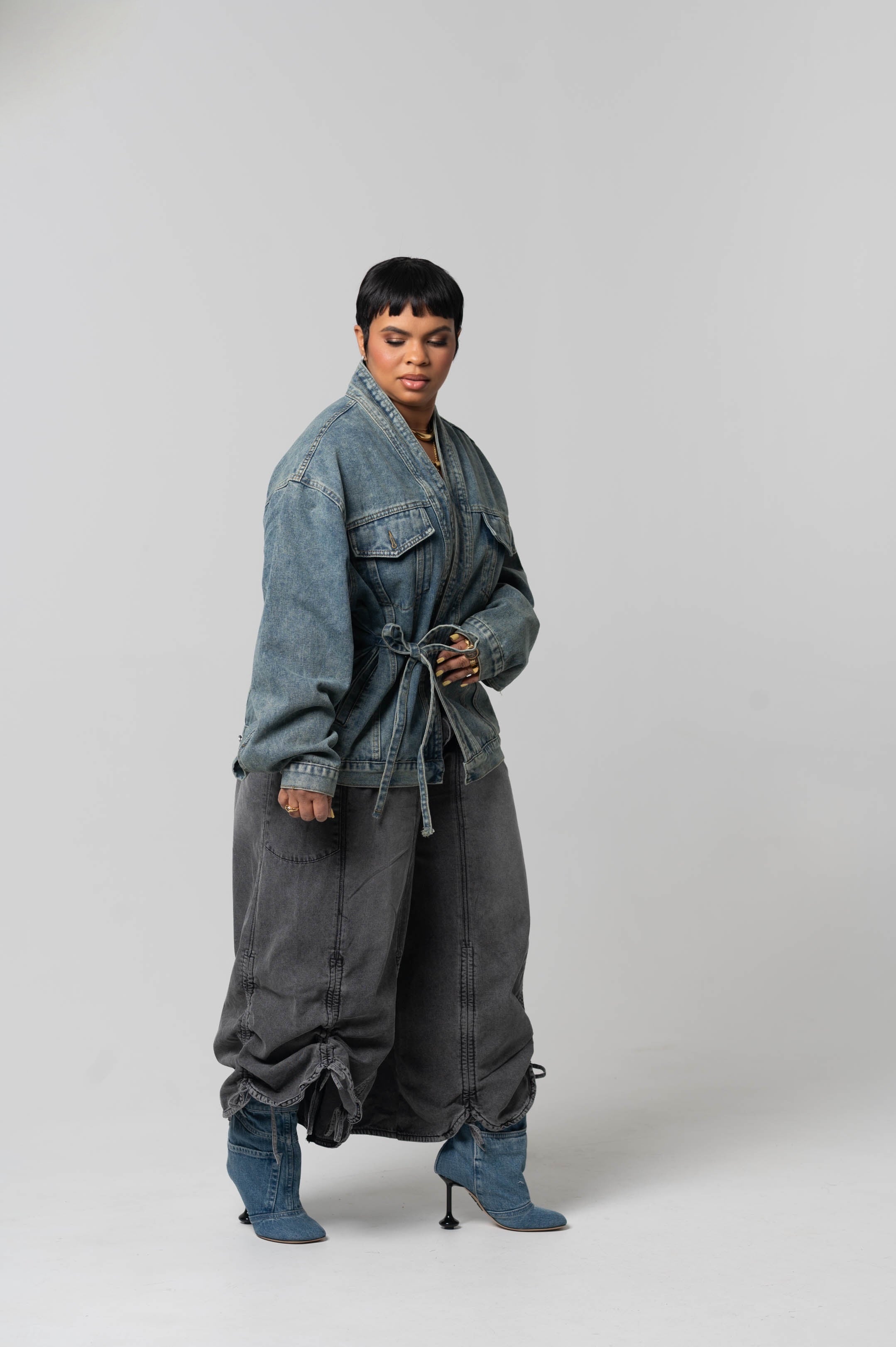 Dean Denim Kimono Jacket