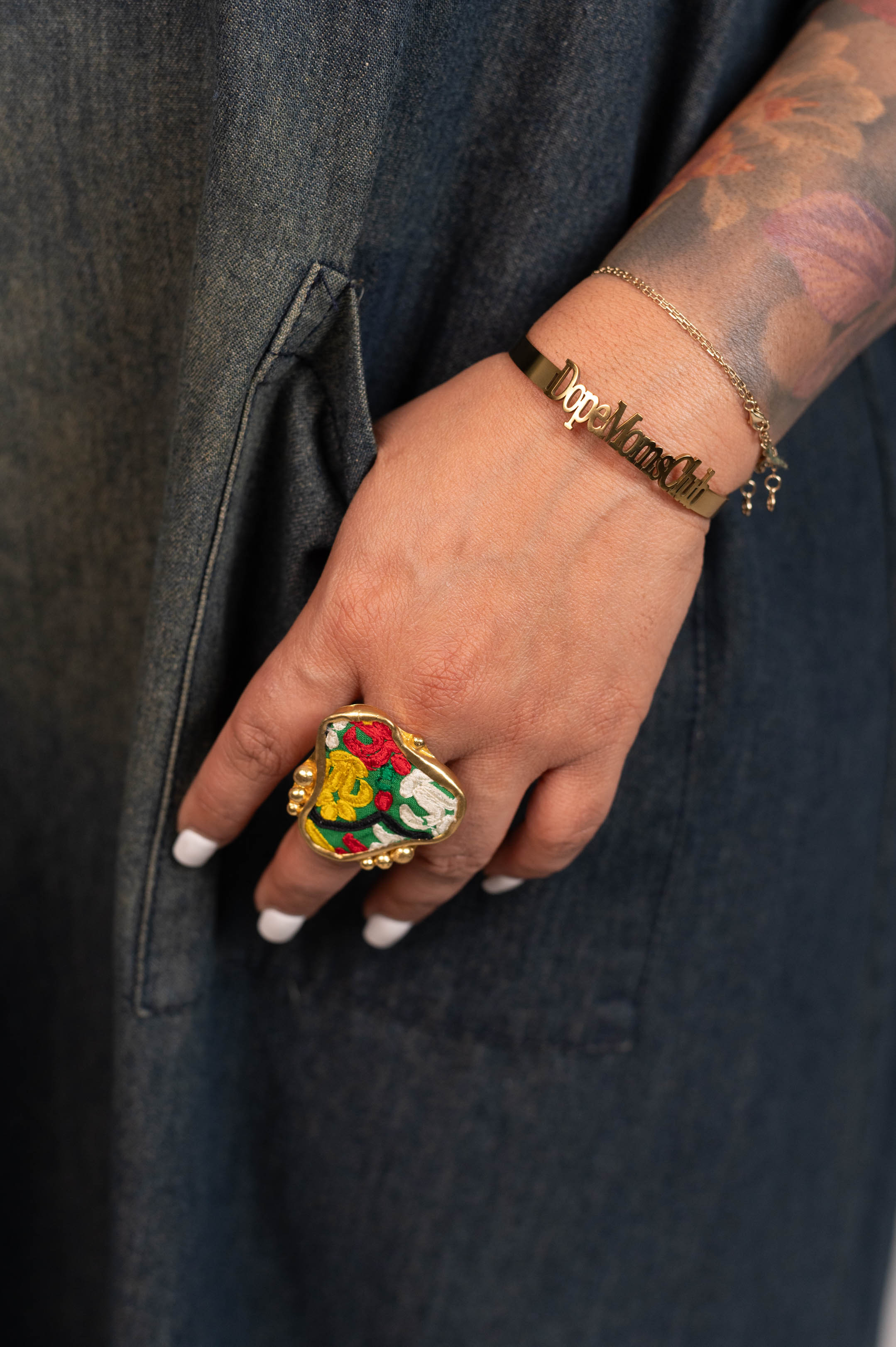 Dope Moms Club Mini Cuff