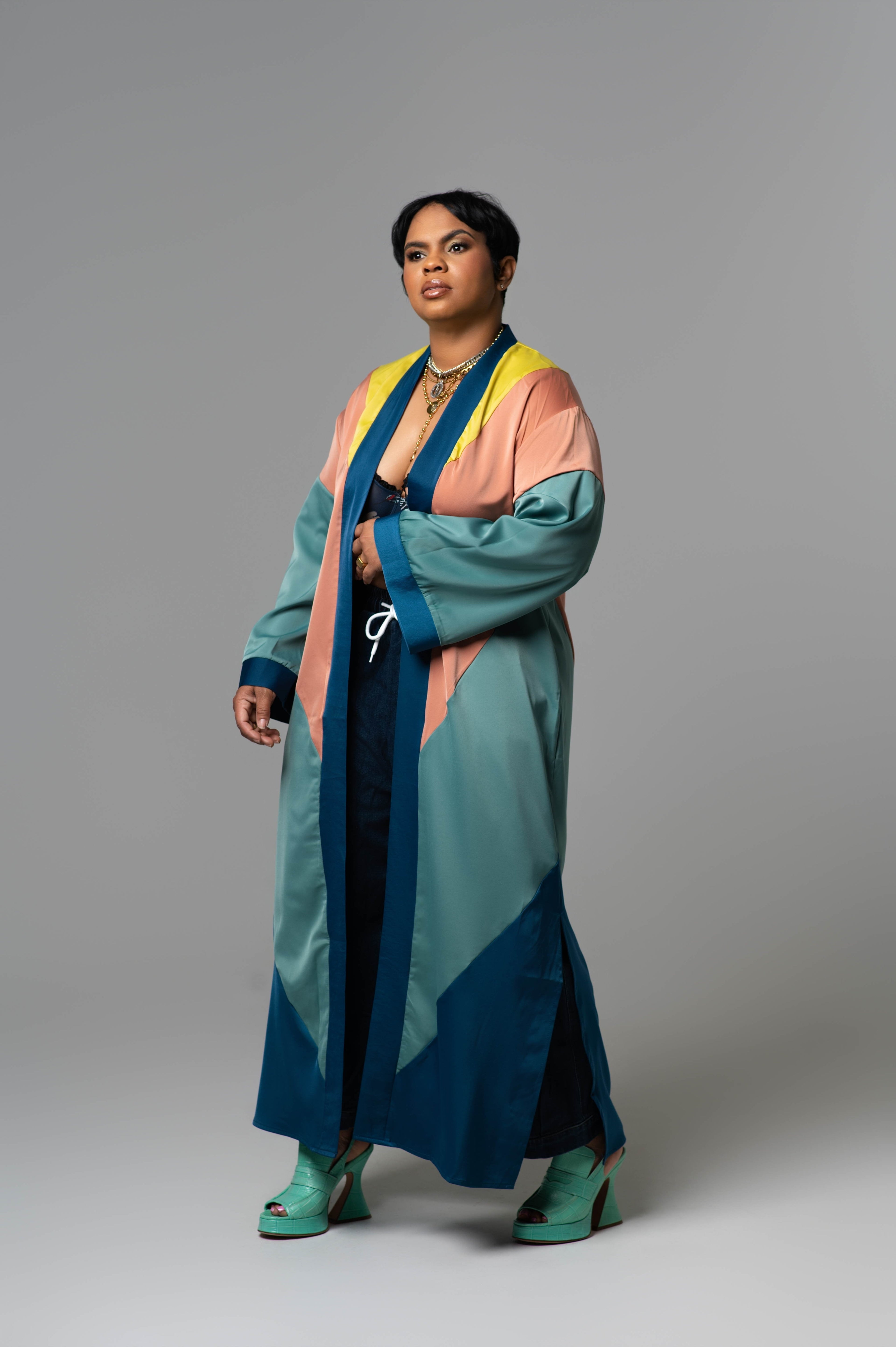 Nara Navy Robe