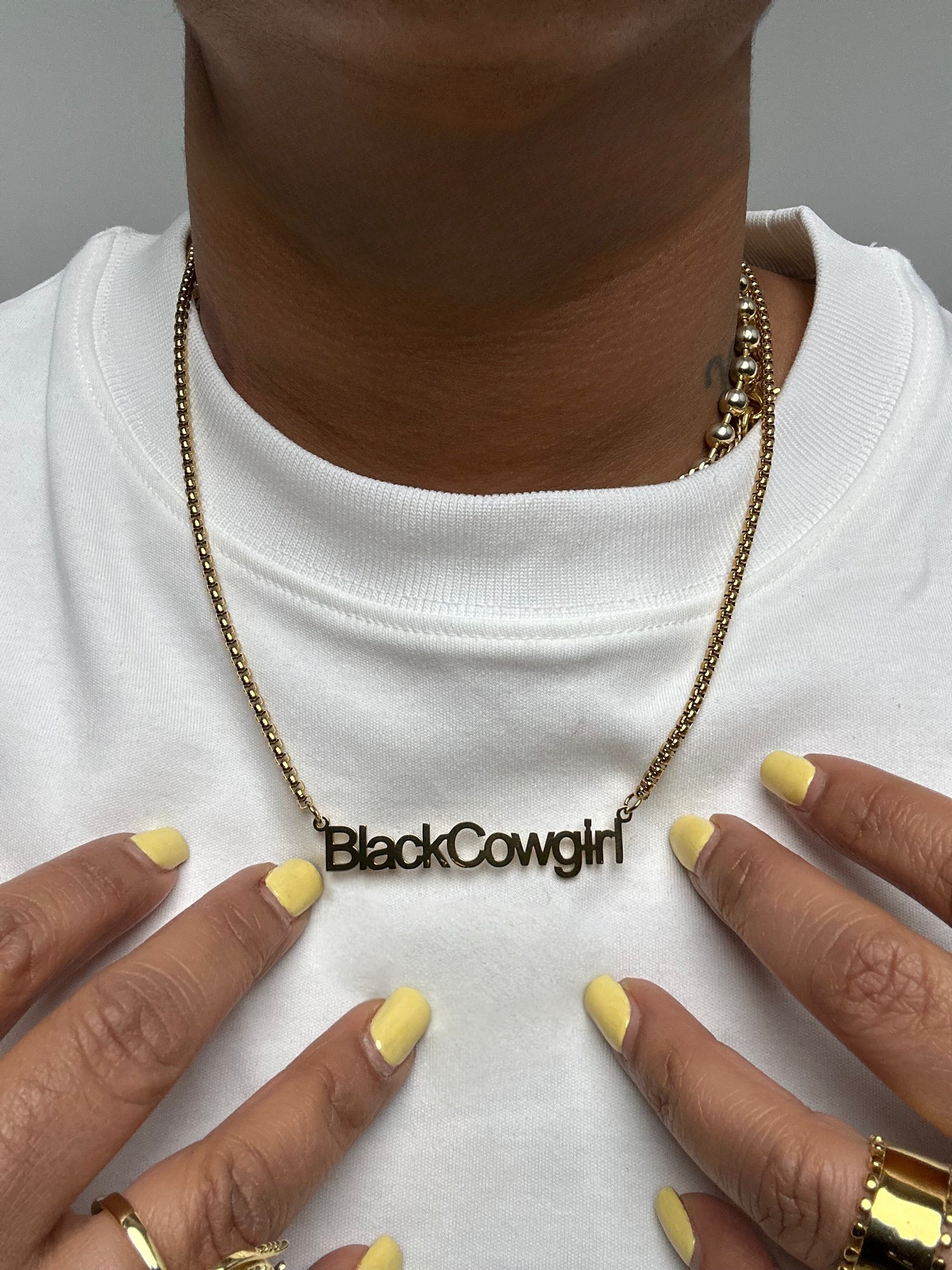 Black Cowgirl Chain