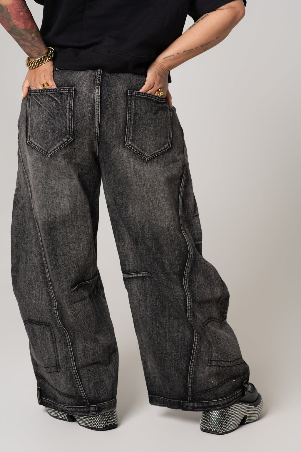 Dasha Black Denim Jeans