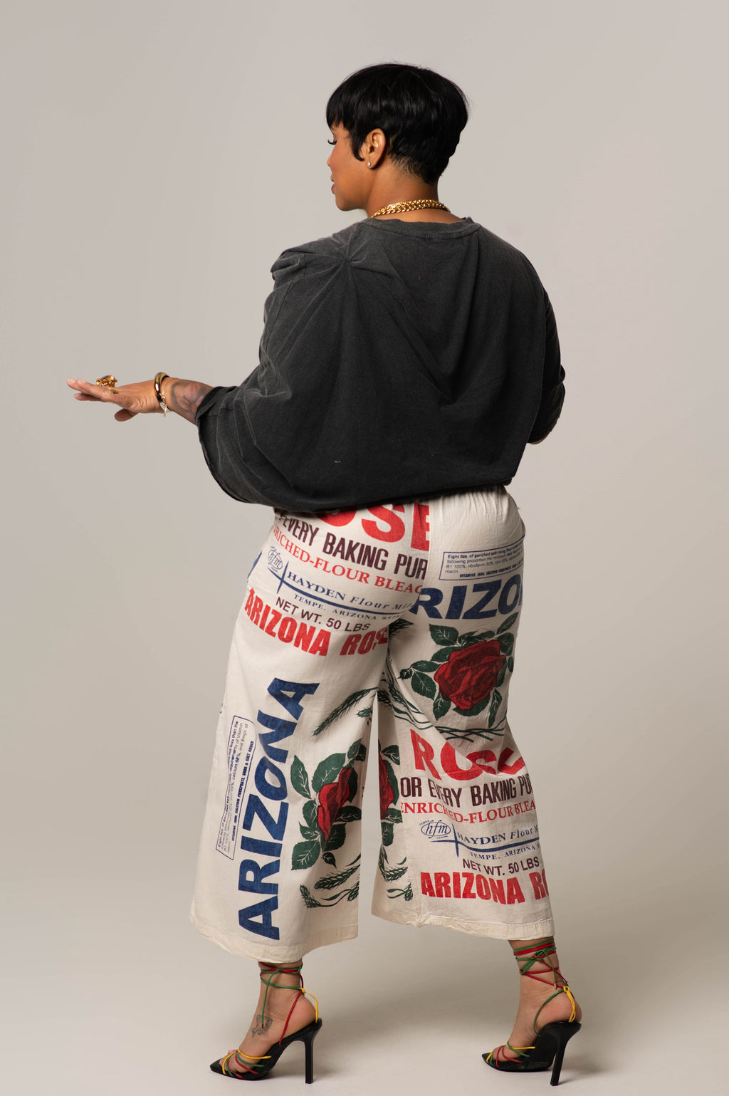 Rose Sack Culottes
