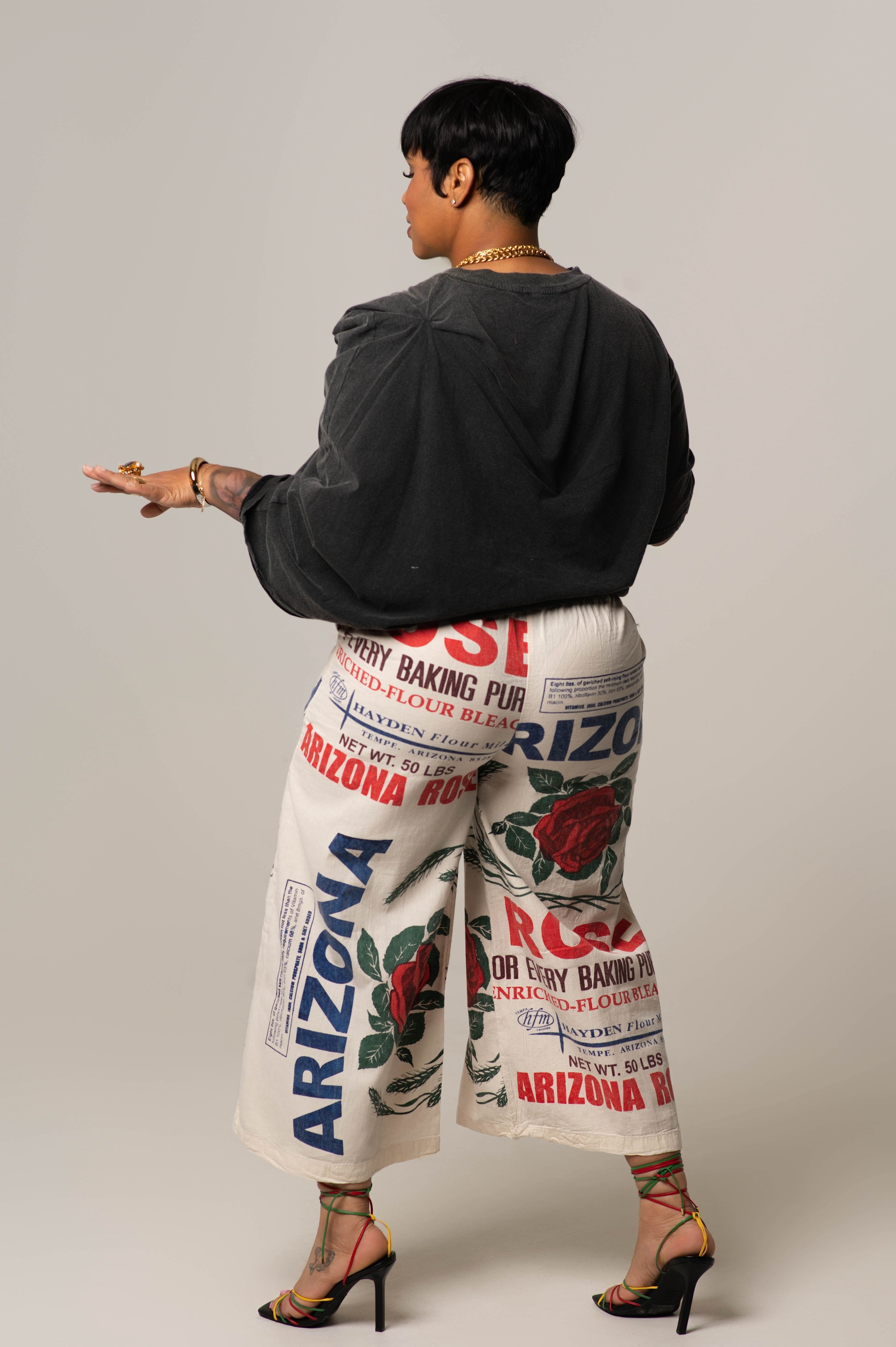 Rose Sack Culottes