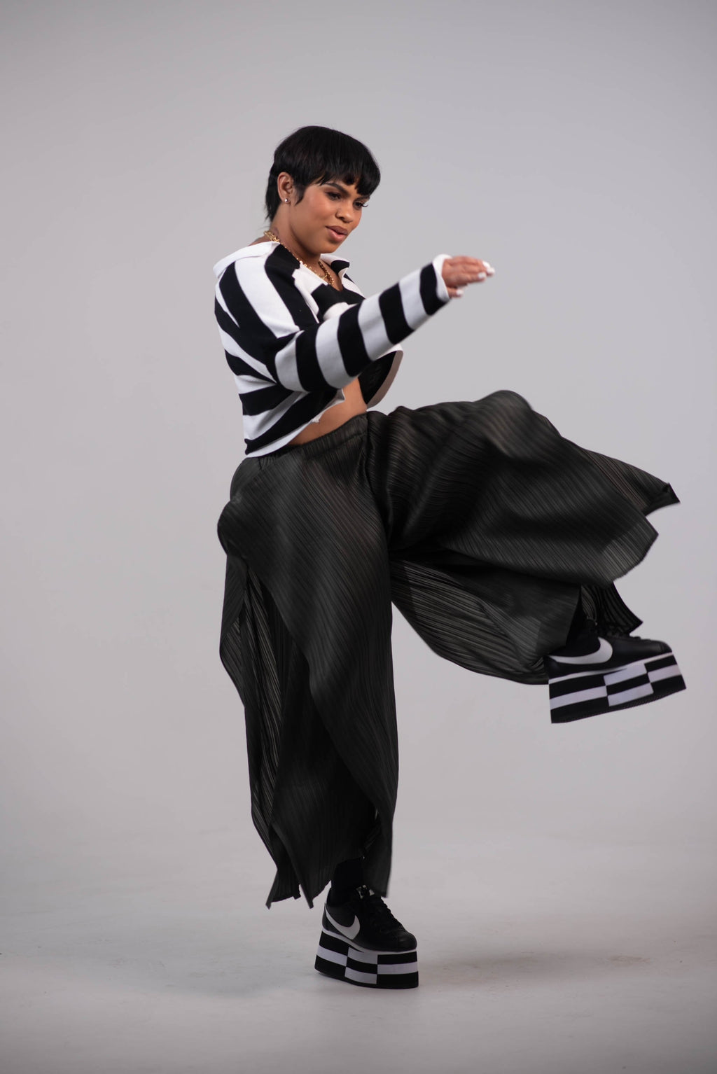 Hakama Accordion Pant