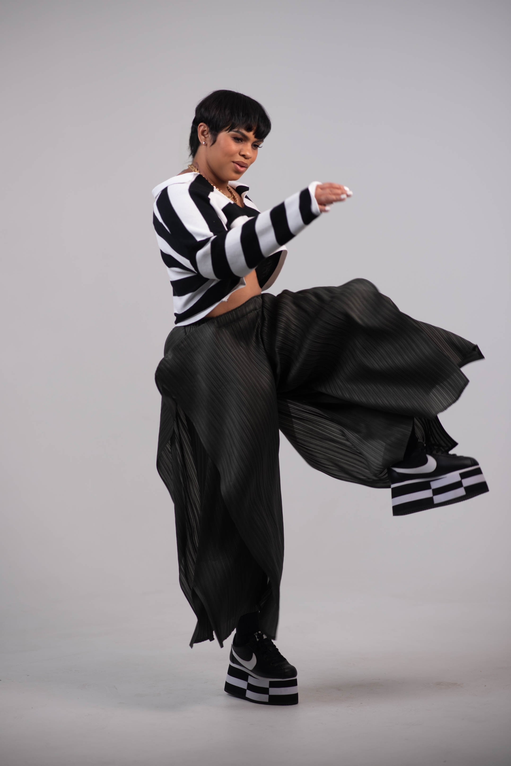 Hakama Accordion Pant