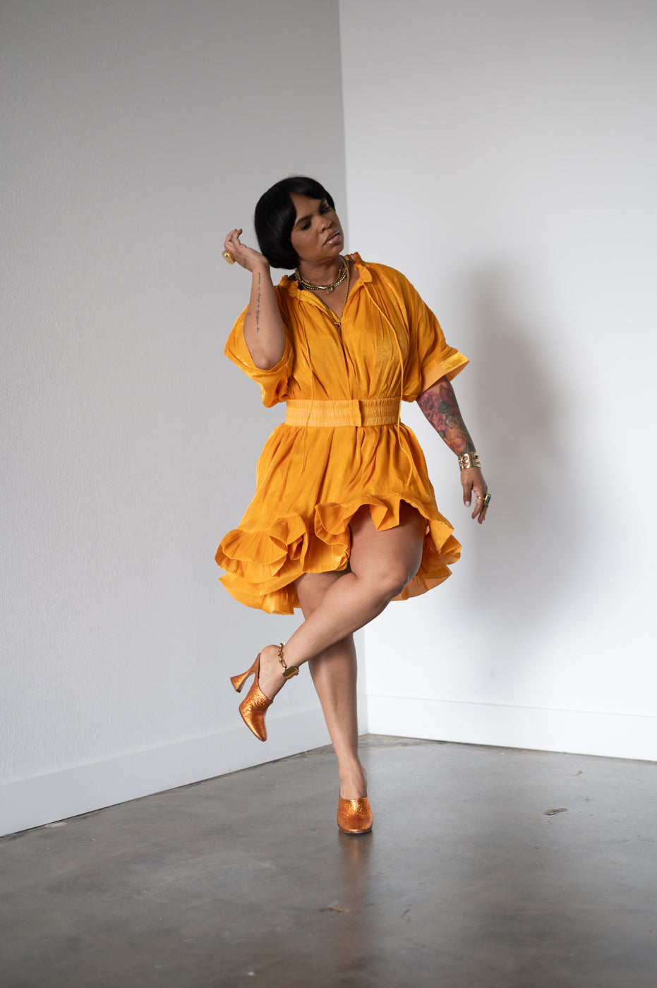 Tea Time Belted Dress