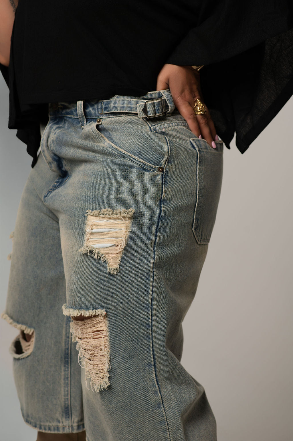 Bambi Denim Jorts