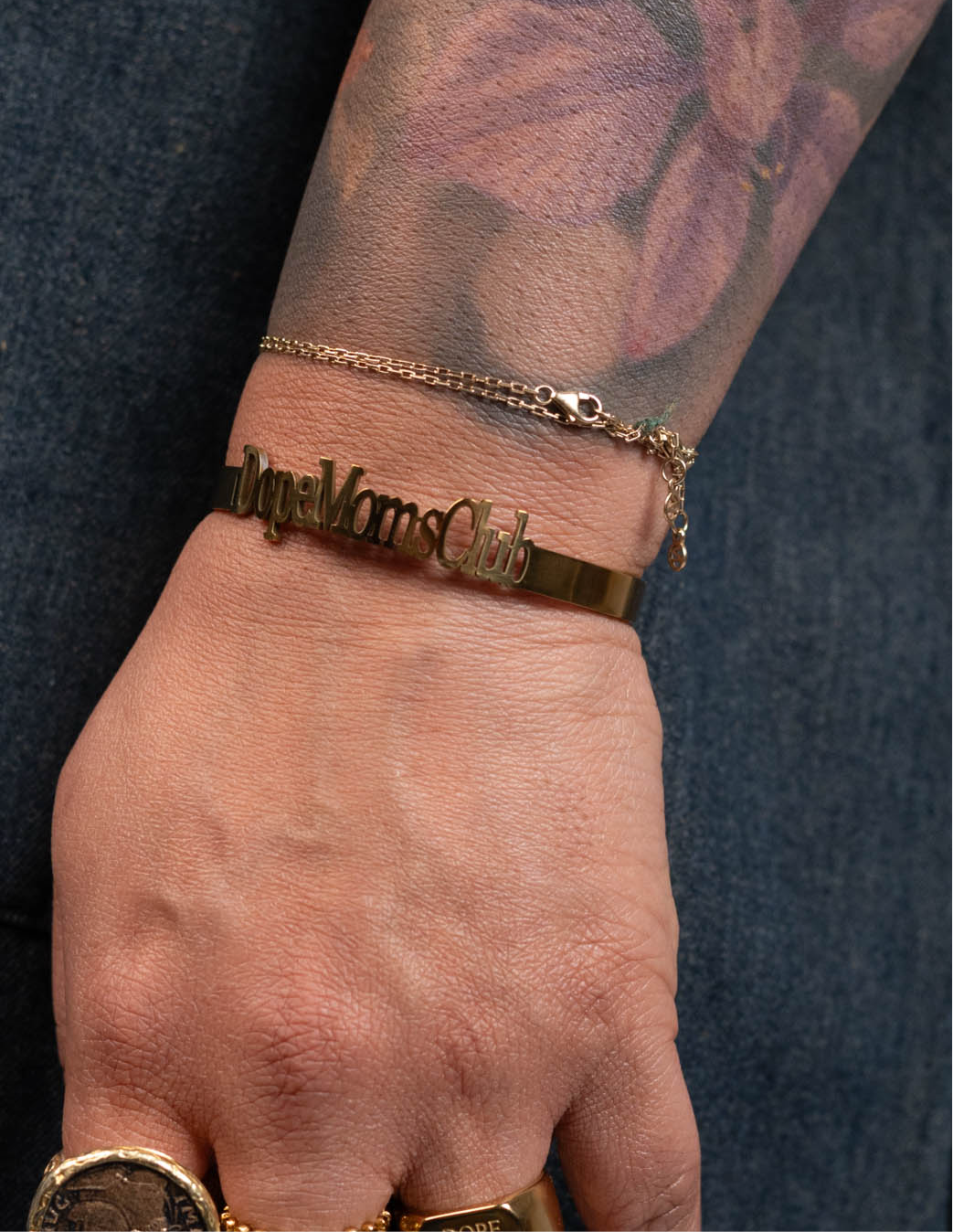 Dope Moms Club Mini Cuff
