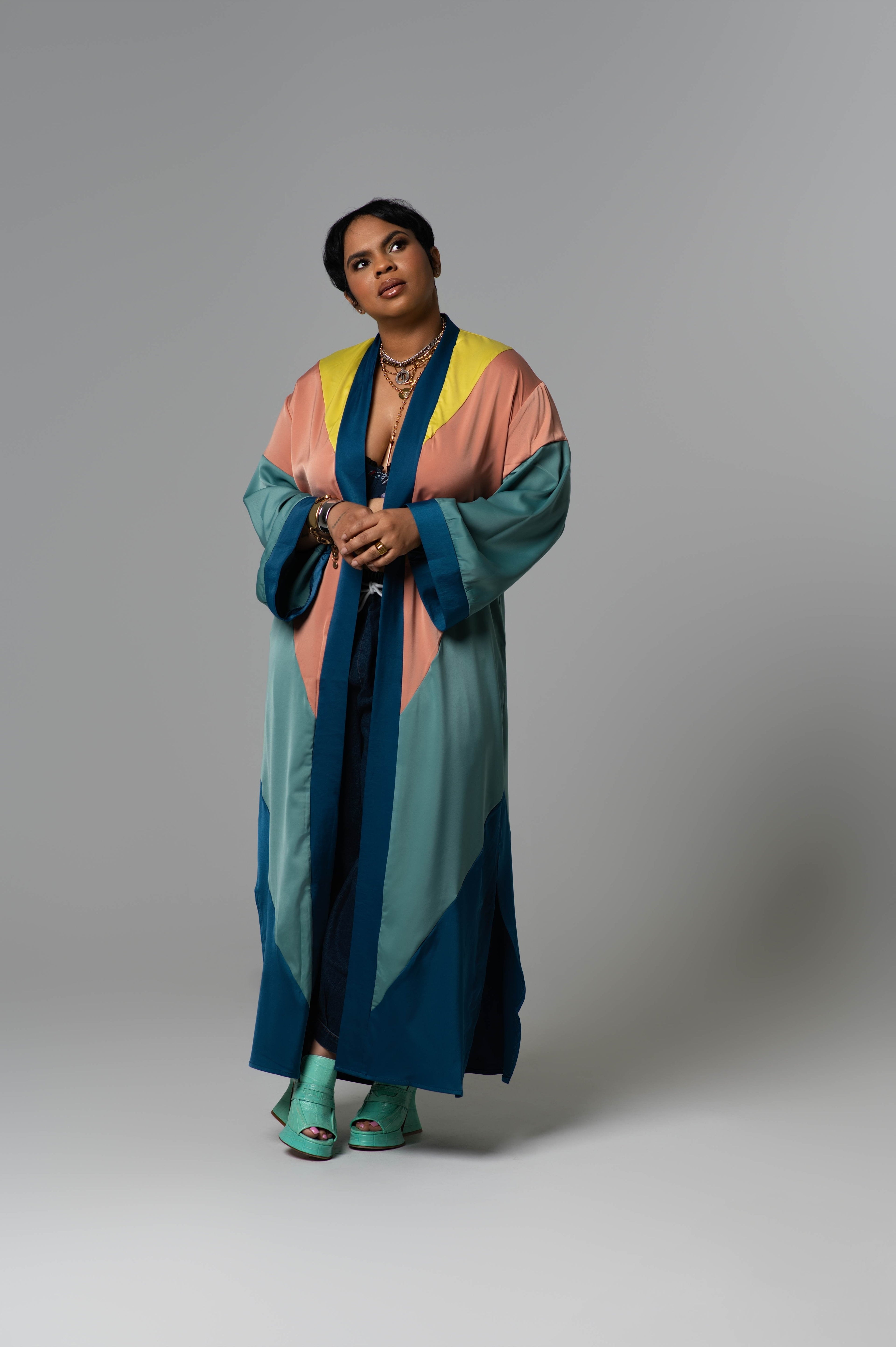 Nara Navy Robe