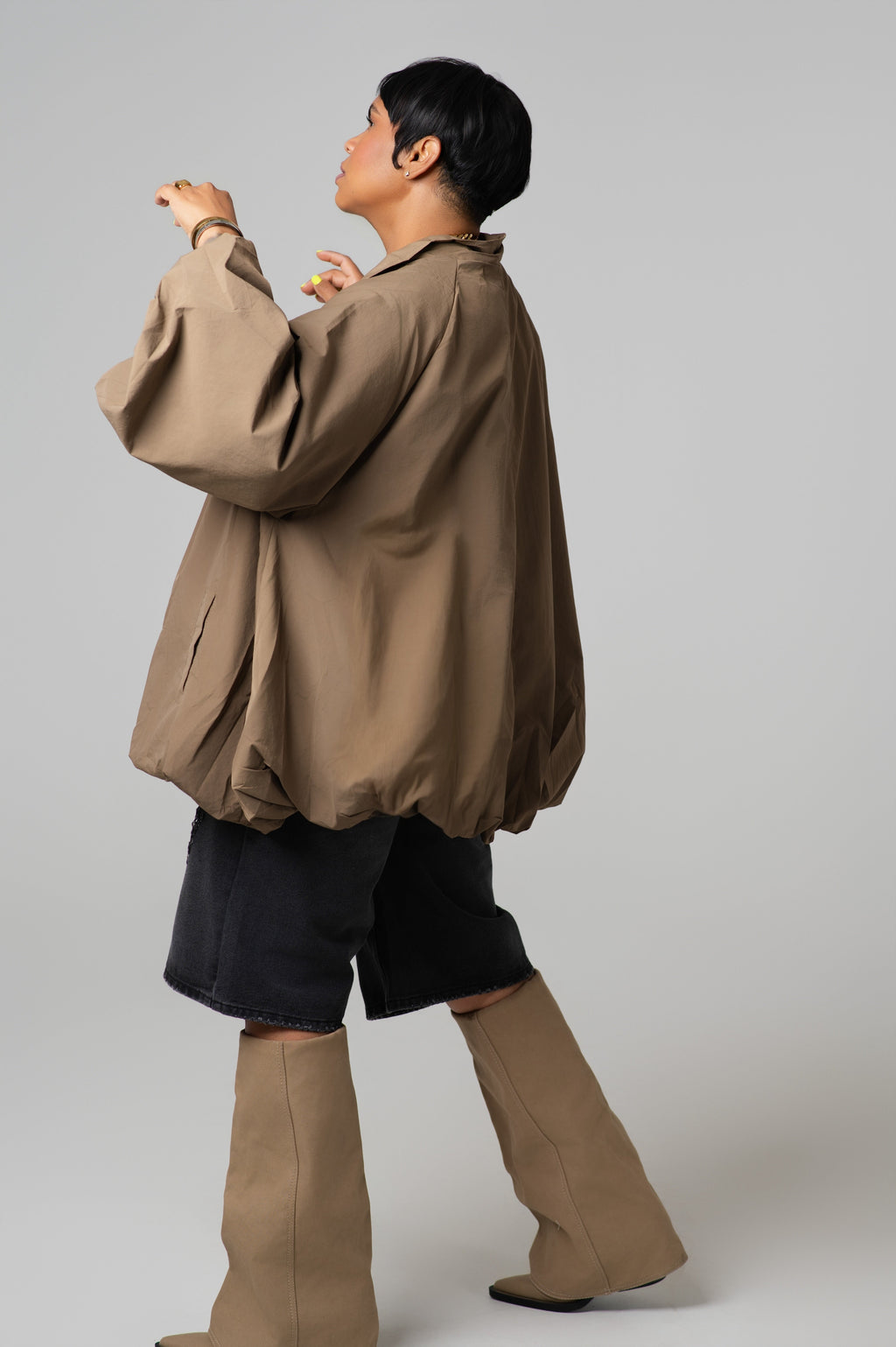 Nylon Bubble Jacket