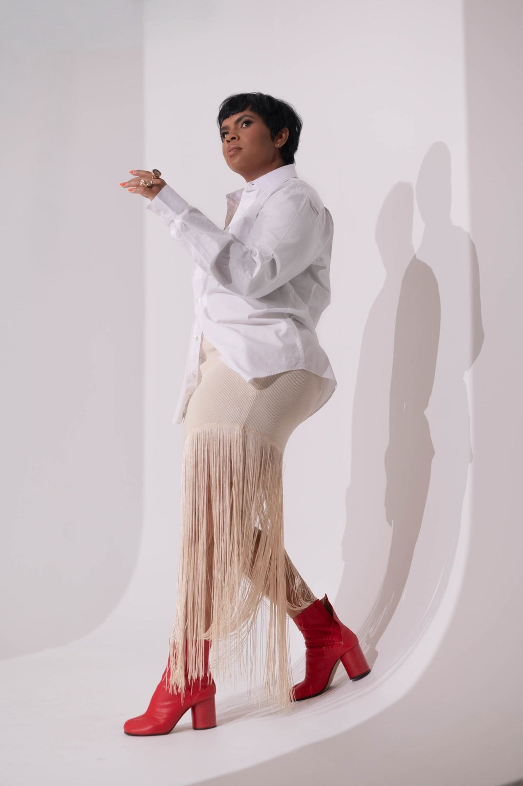 Frenchie Fringe Skirt
