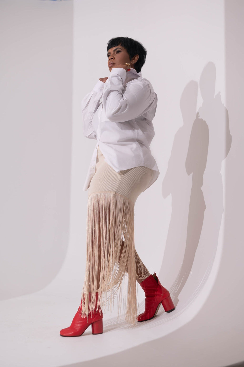 Frenchie Fringe Skirt