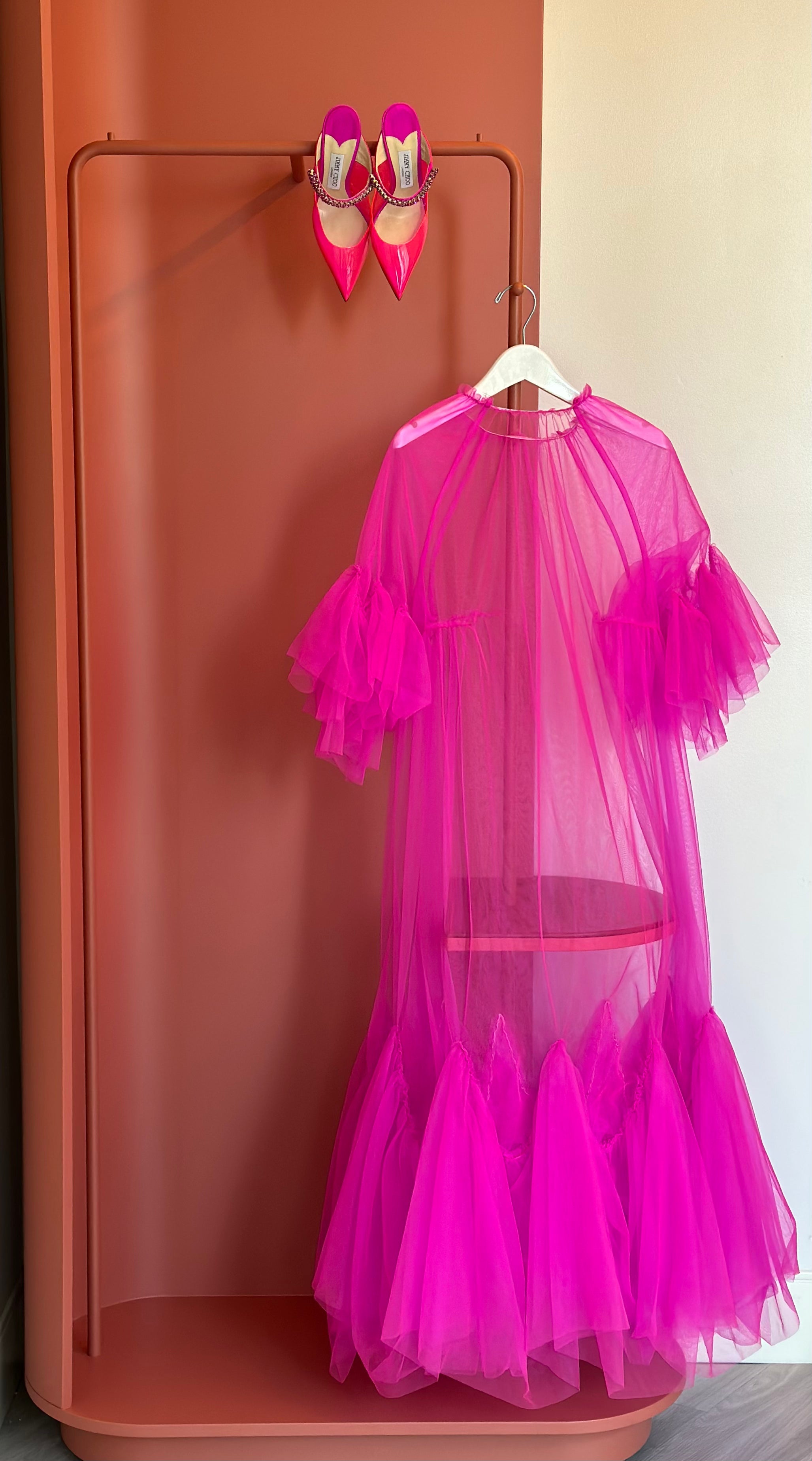 Sheer Monet Dress