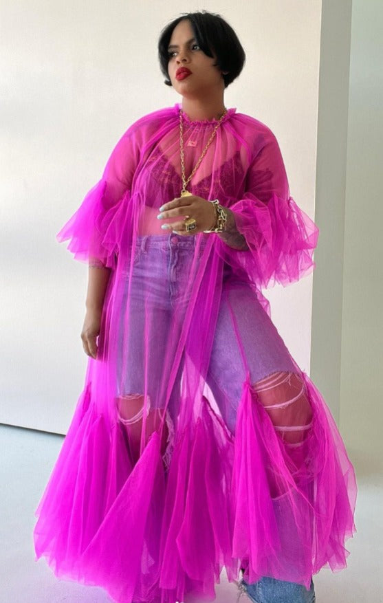 Sheer Monet Dress